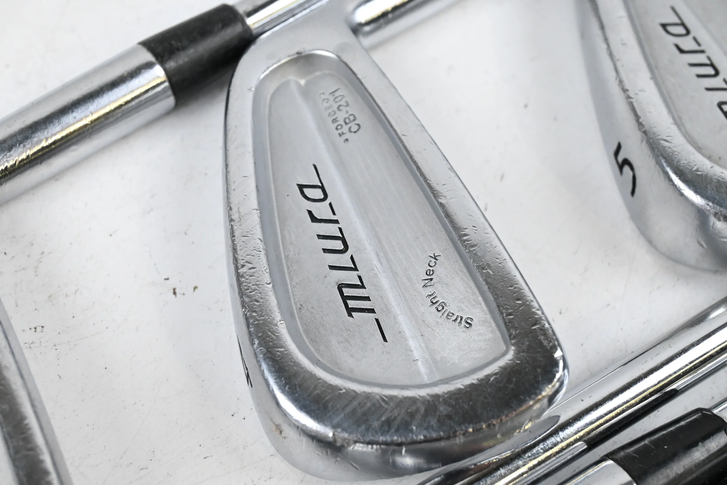 Miura CB-201 Irons / 3-9i / Stiff Flex Steel Shafts