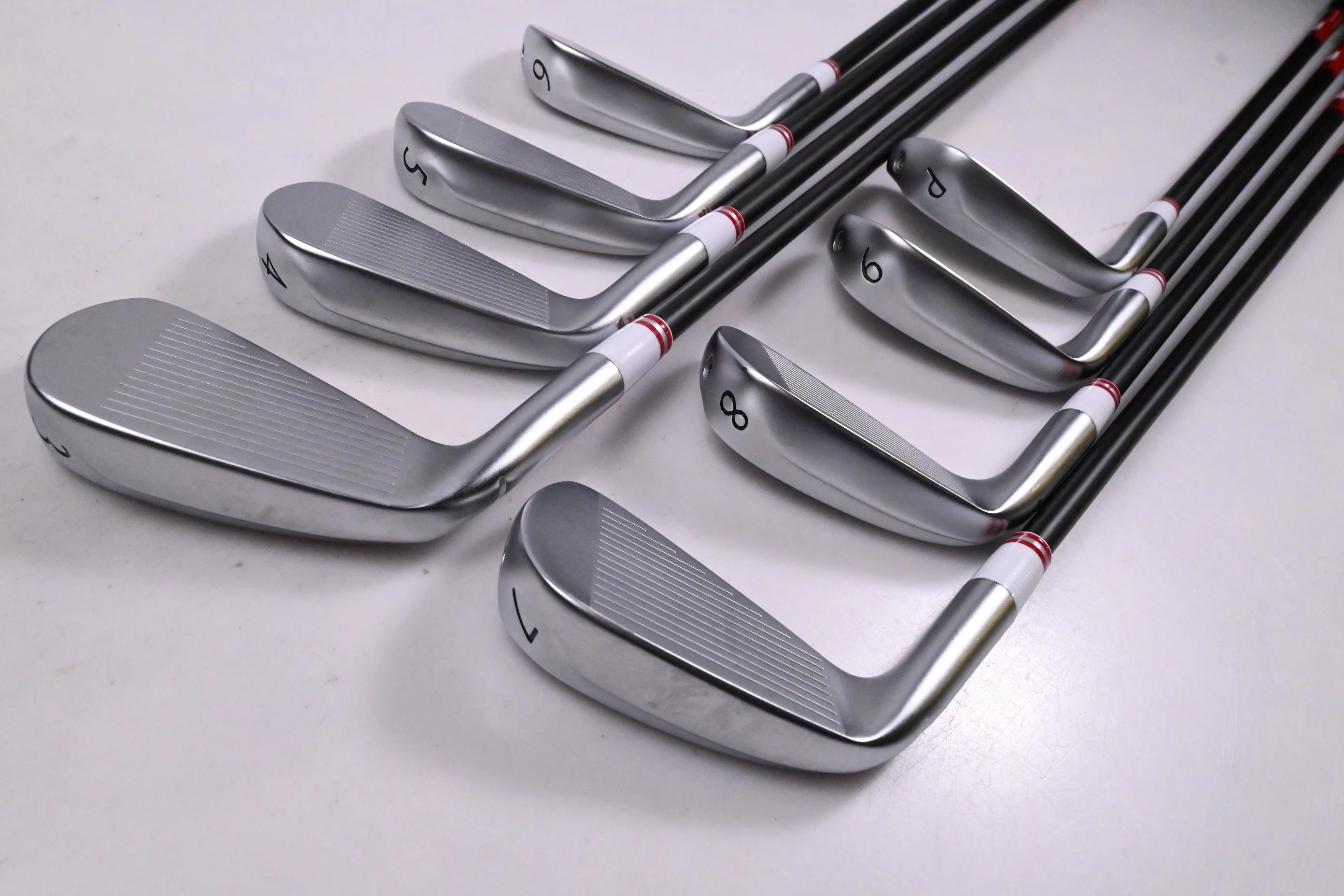Miura IC-602 Irons / 3-PW / Stiff Flex KBS TGI 80 Shafts - Image 4