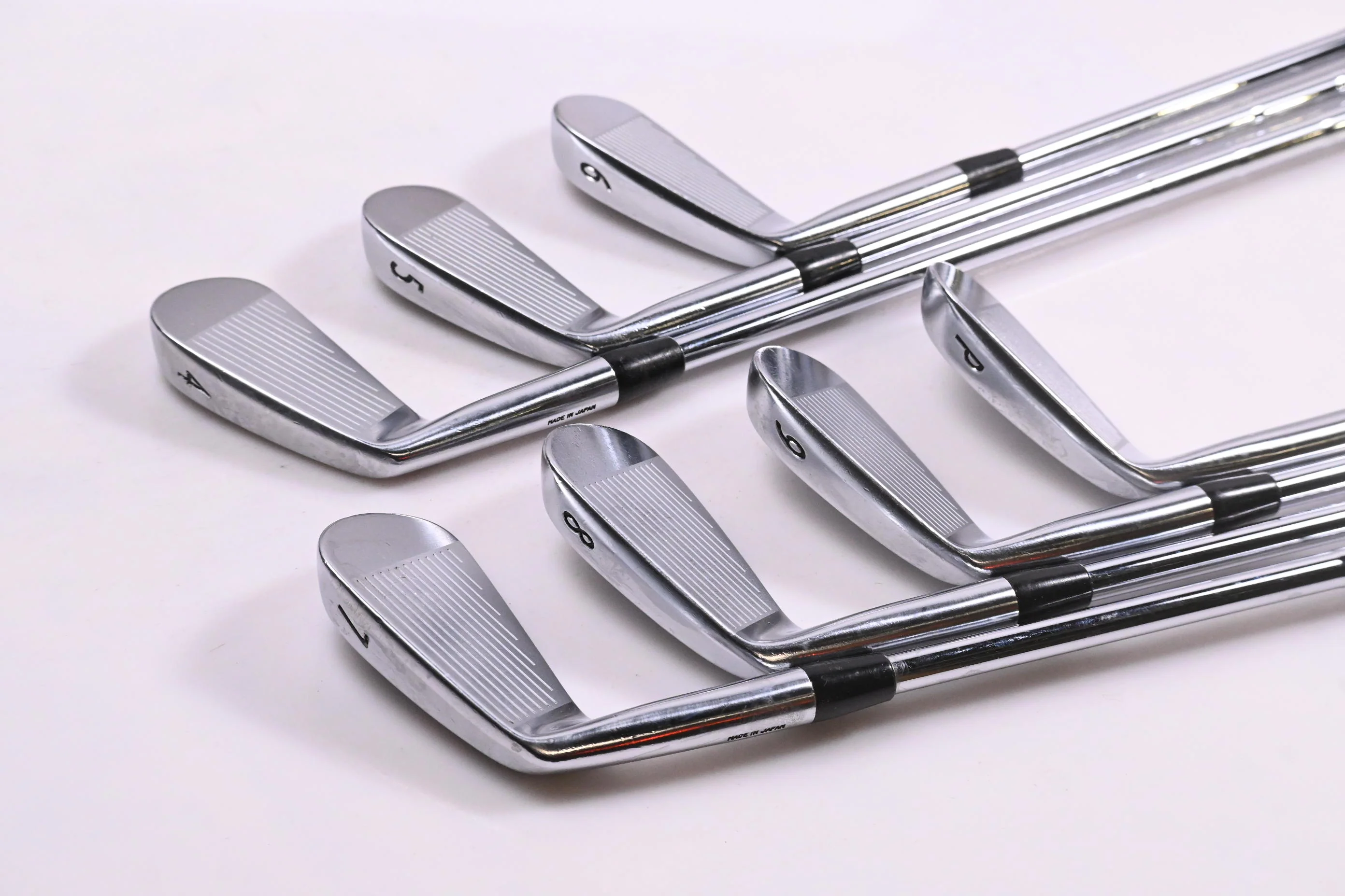 Miura MB-101 Irons / 4-PW / Stiff Flex Shimada Tour Lite Shafts - Image 4