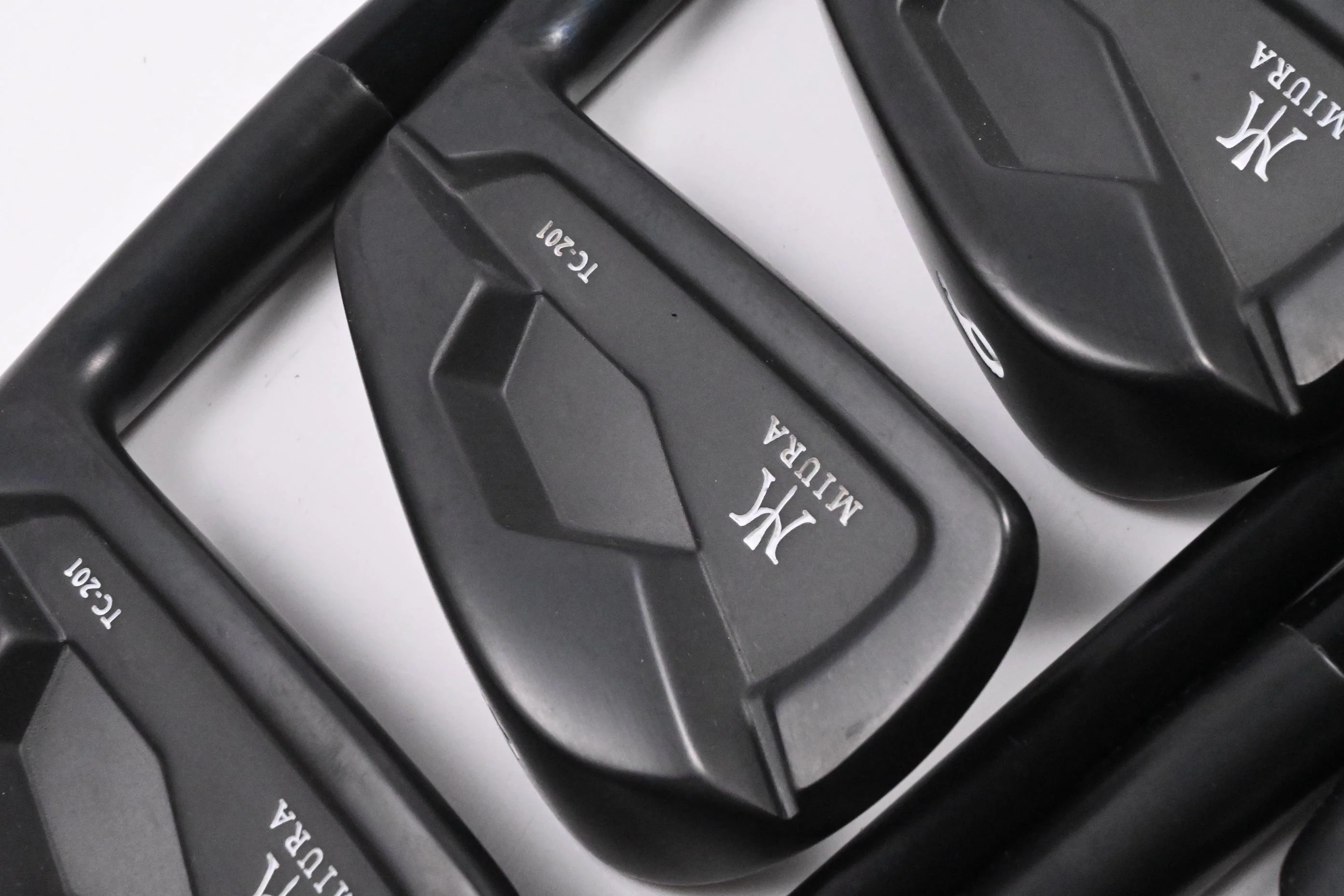Miura TC-201 Black Irons / 4-PW / Stiff Flex Project X LZ Shafts