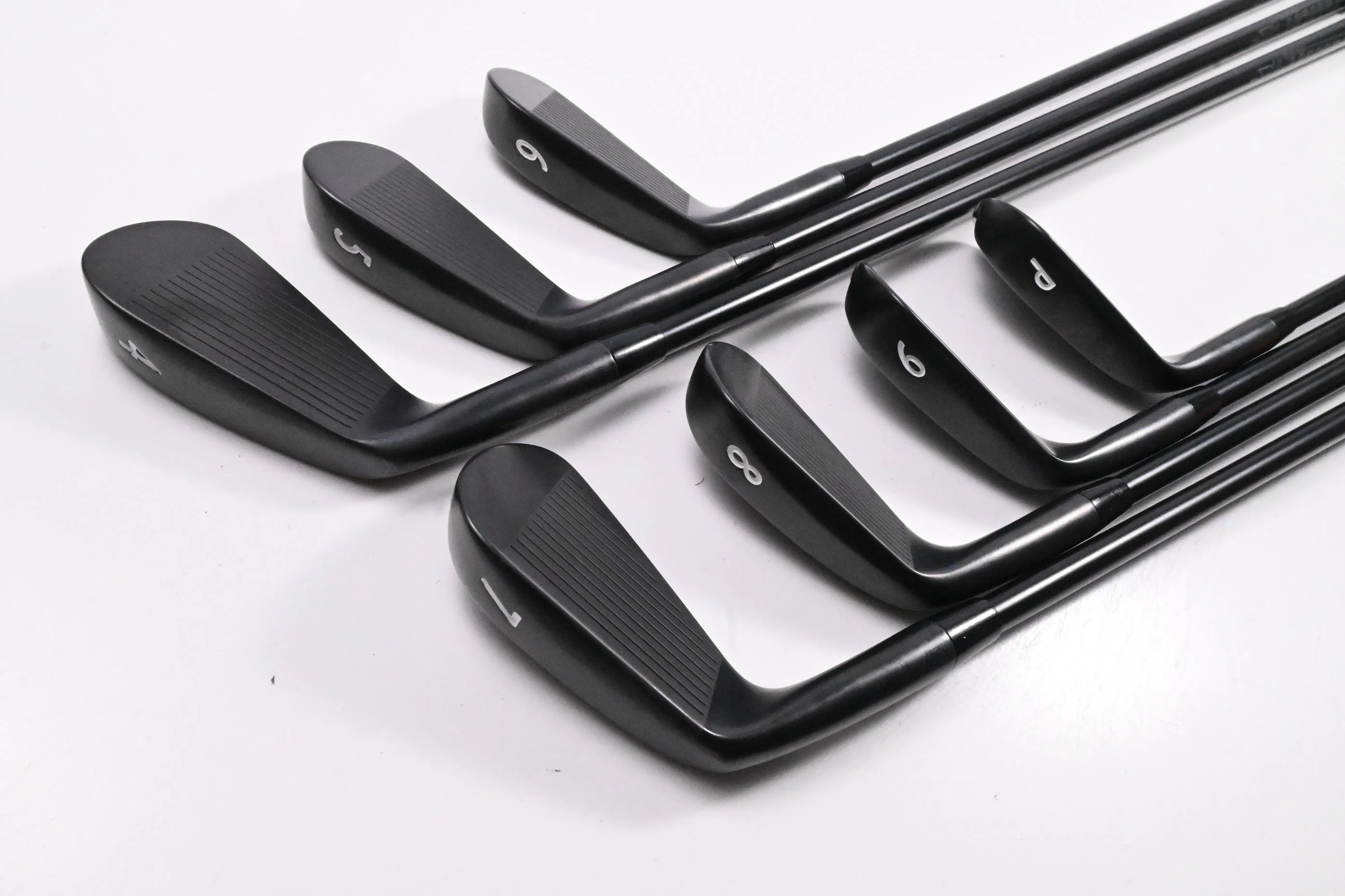 Miura TC-201 Black Irons / 4-PW / Stiff Flex Project X LZ Shafts - Image 4