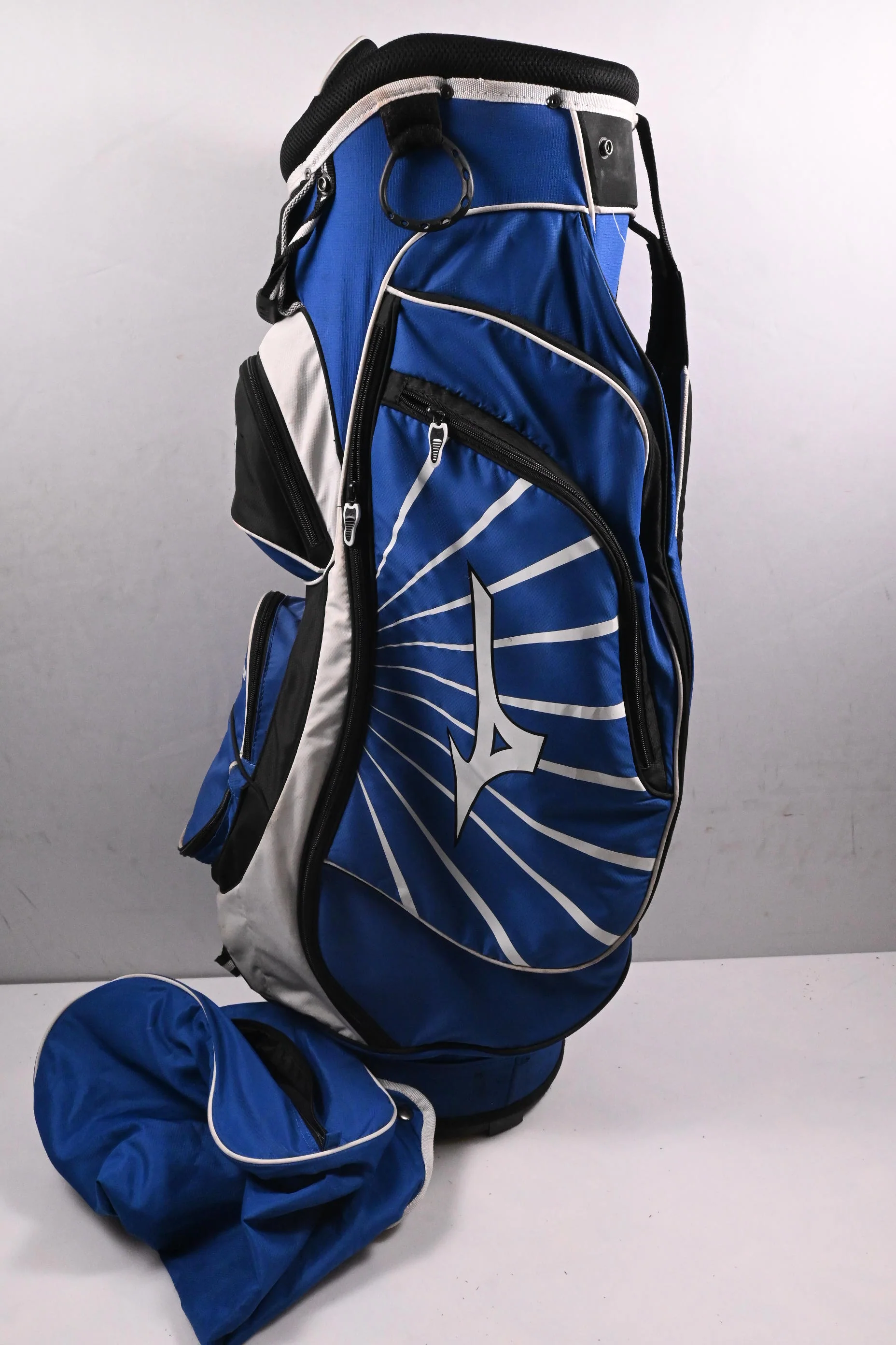 Mizuno Cart Bag / 14-Way Divider / Blue, White