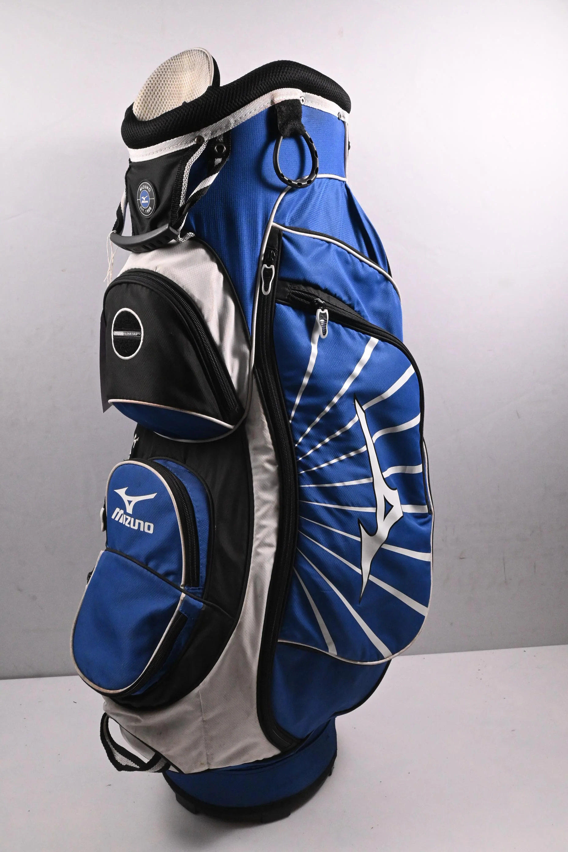 Mizuno Cart Bag / 14-Way Divider / Blue, White - Image 2