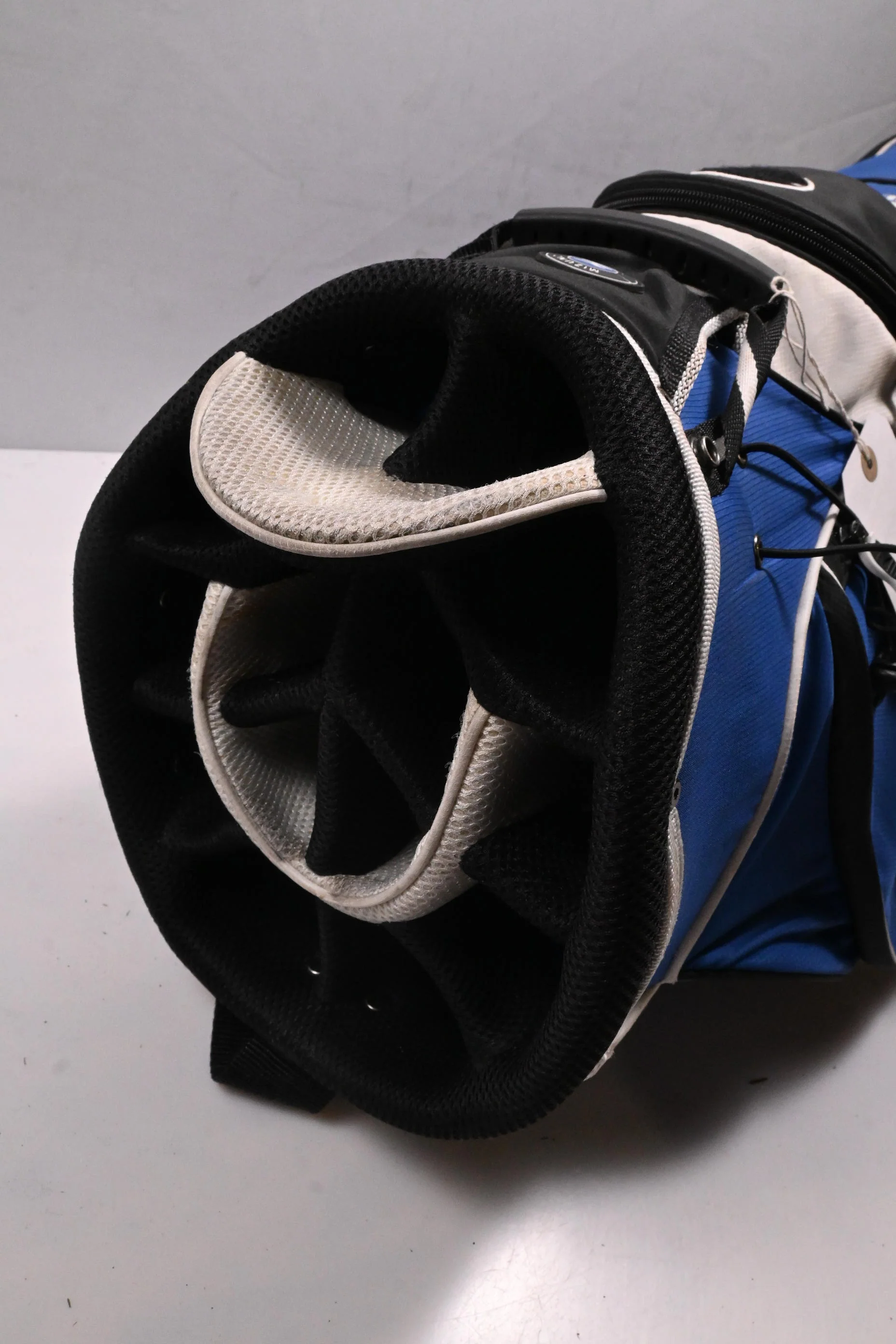 Mizuno Cart Bag / 14-Way Divider / Blue, White - Image 6