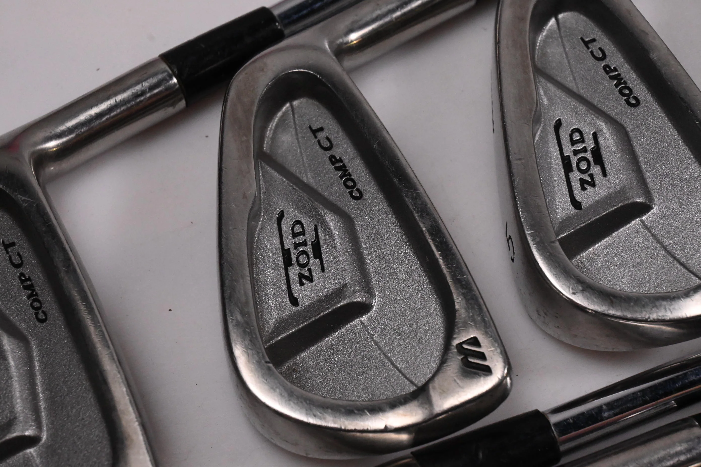 Mizuno Comp CT Irons / 3-PW+SW / Regular Flex Release Shafts