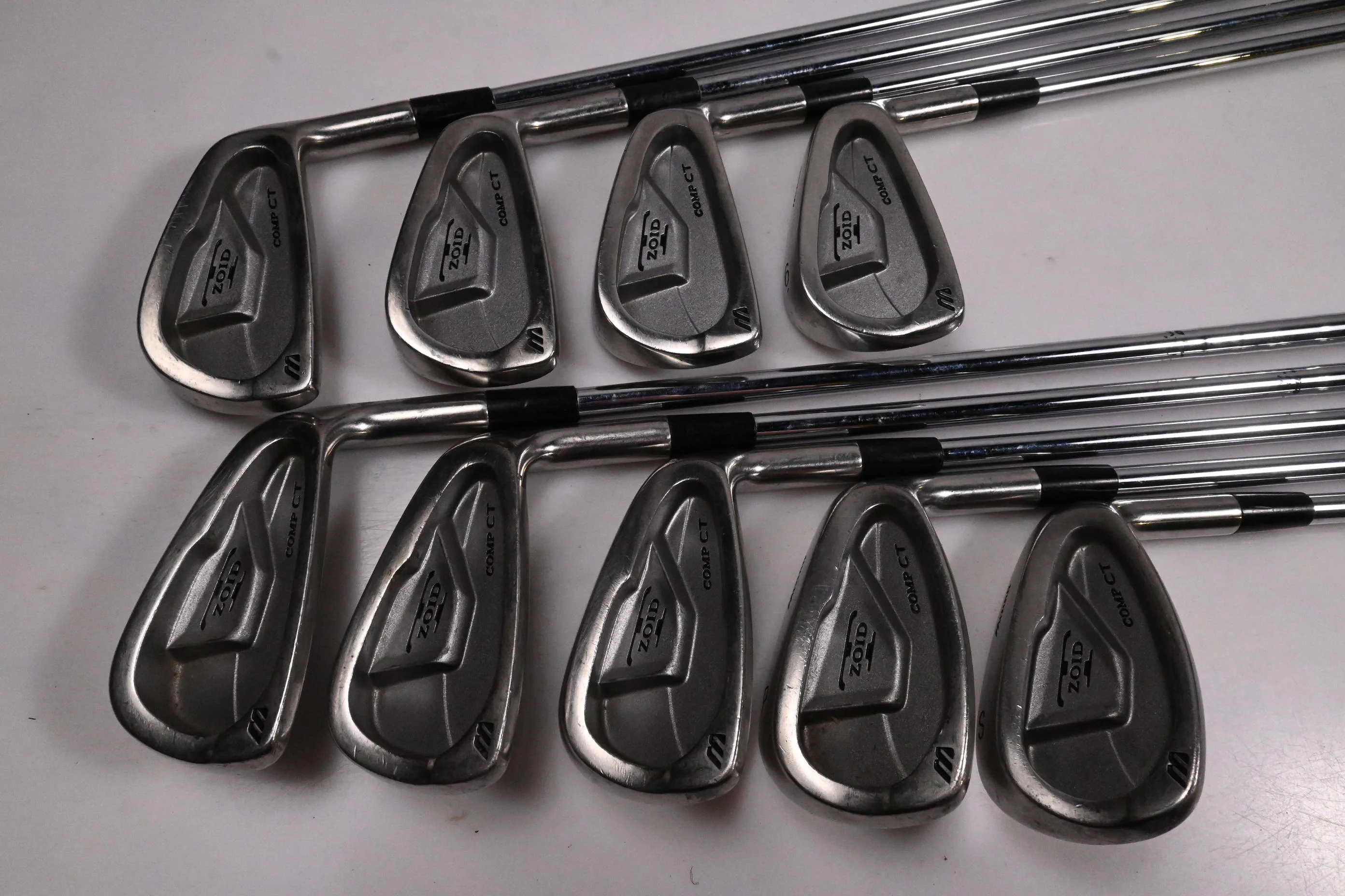Mizuno Comp CT Irons / 3-PW+SW / Regular Flex Release Shafts - Image 2