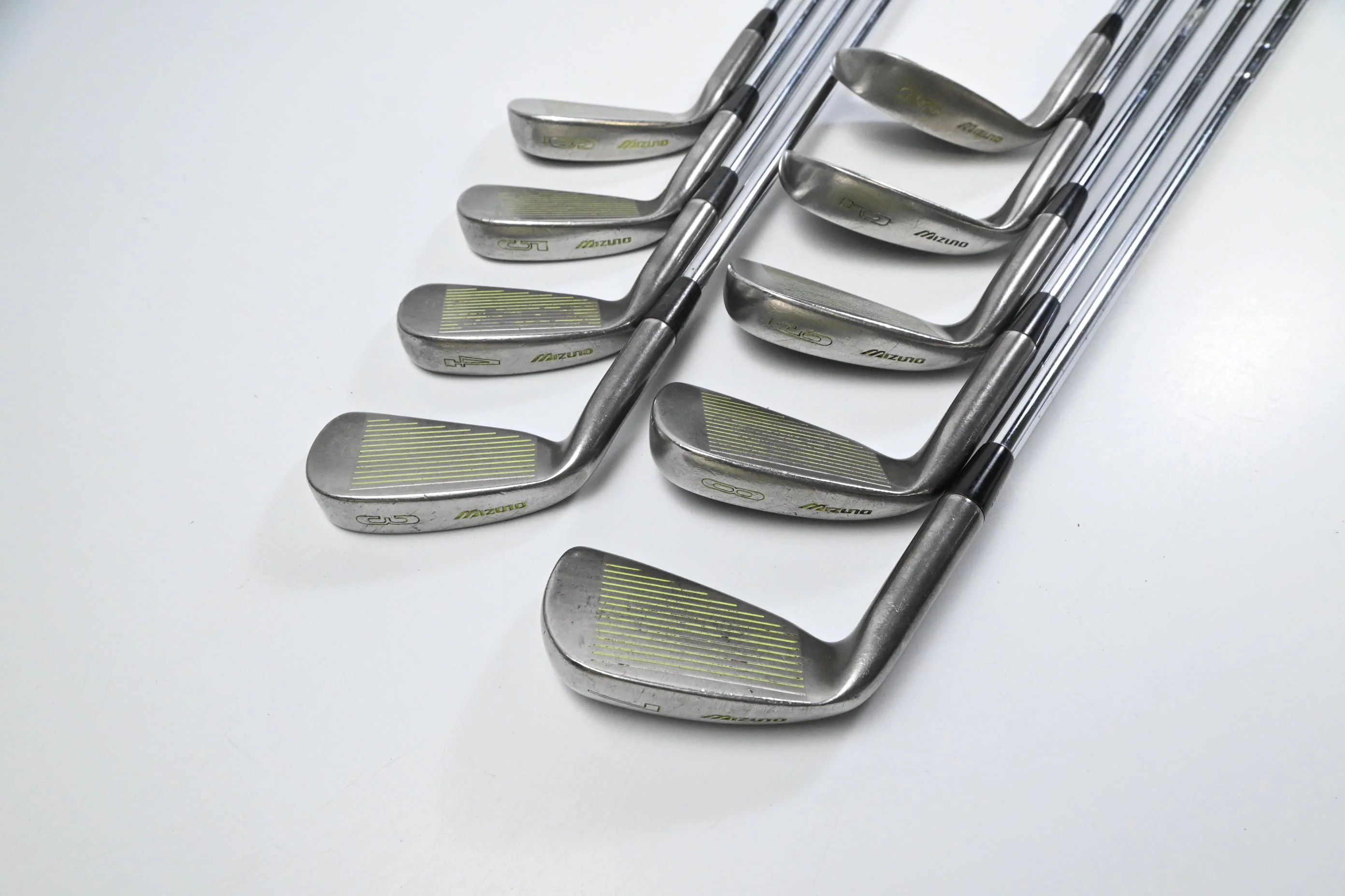 Mizuno Domino Irons / 3-PW+SW / Regular Flex Dynaflex 20 Shafts - Image 4