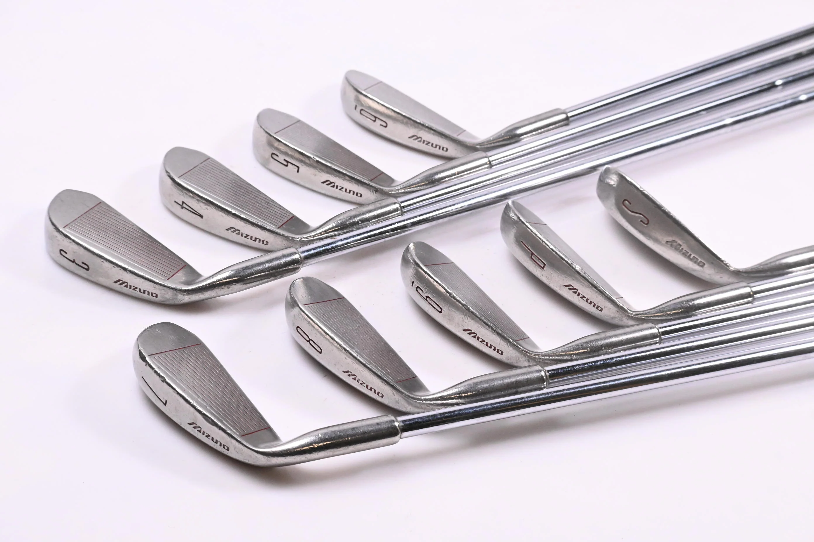 Mizuno Impact Irons / 3-PW+SW / Regular Flex Steel Shafts - Image 4