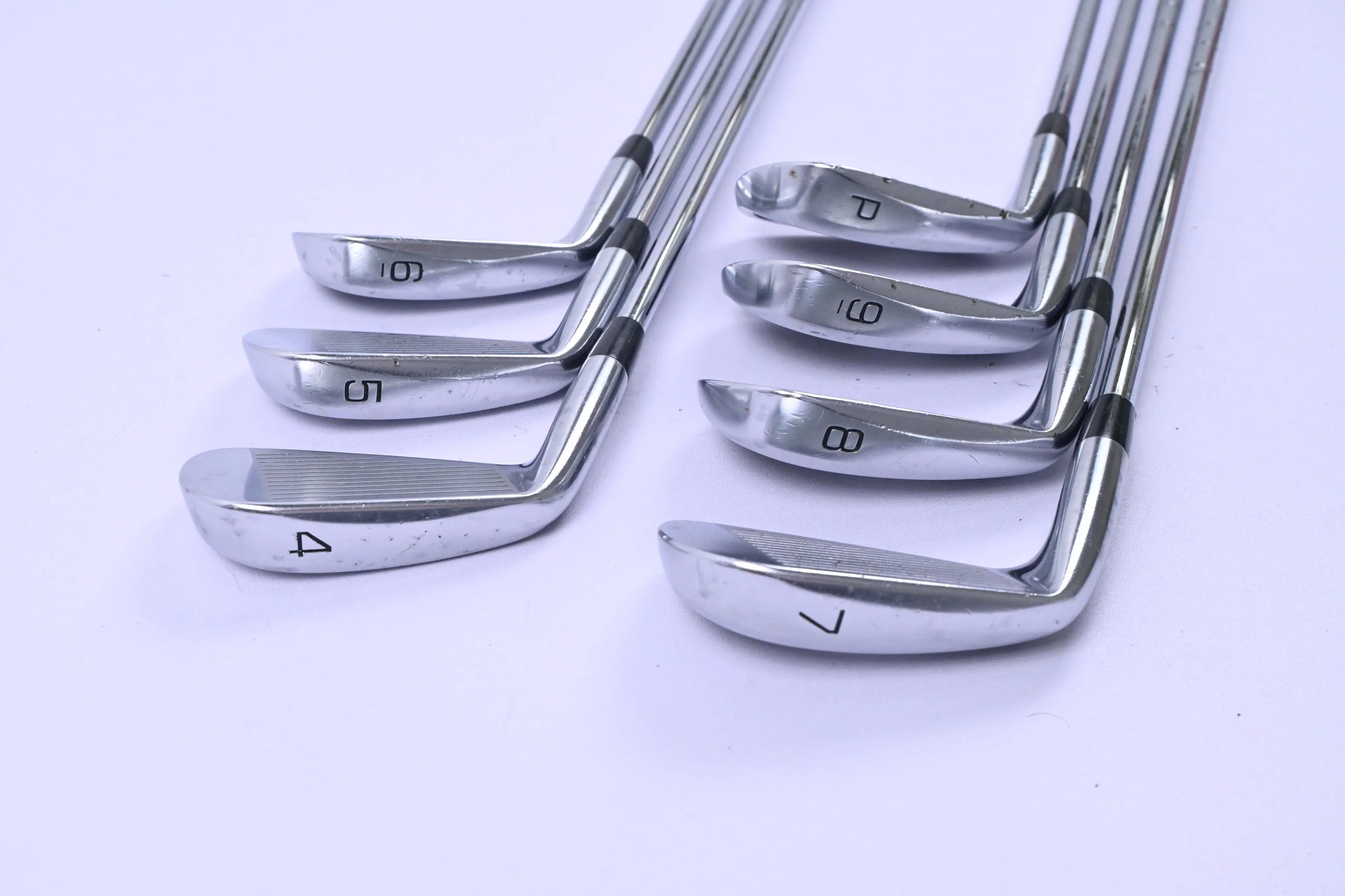 Mizuno JPX 800 Pro Irons / 4-PW / Regular Flex Dynamic Gold XP R300 Shafts - Image 4
