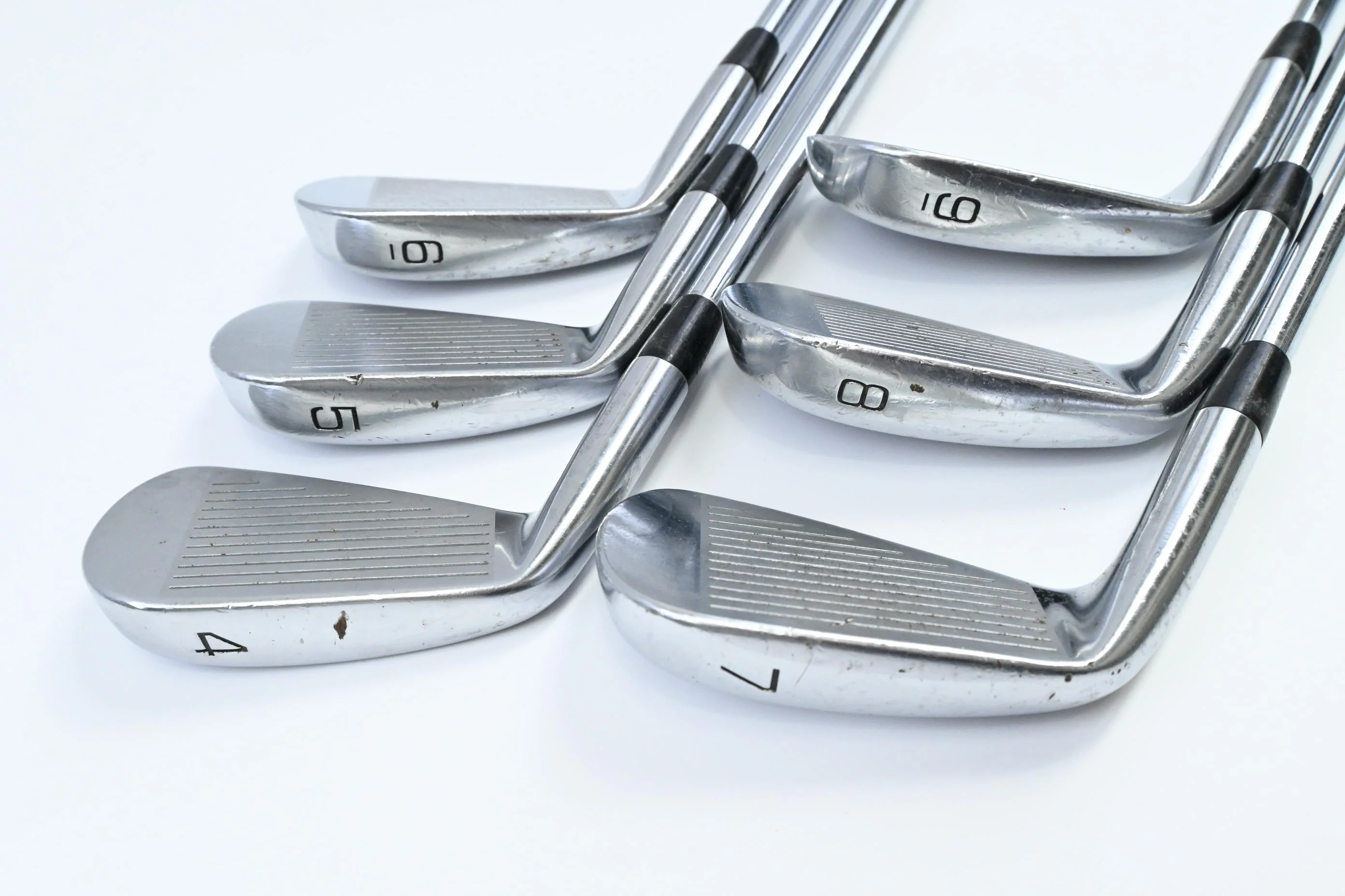 Mizuno JPX 800 Pro Irons / 4-9 / Regular Flex Dynalite Gold R300 Shafts - Image 4