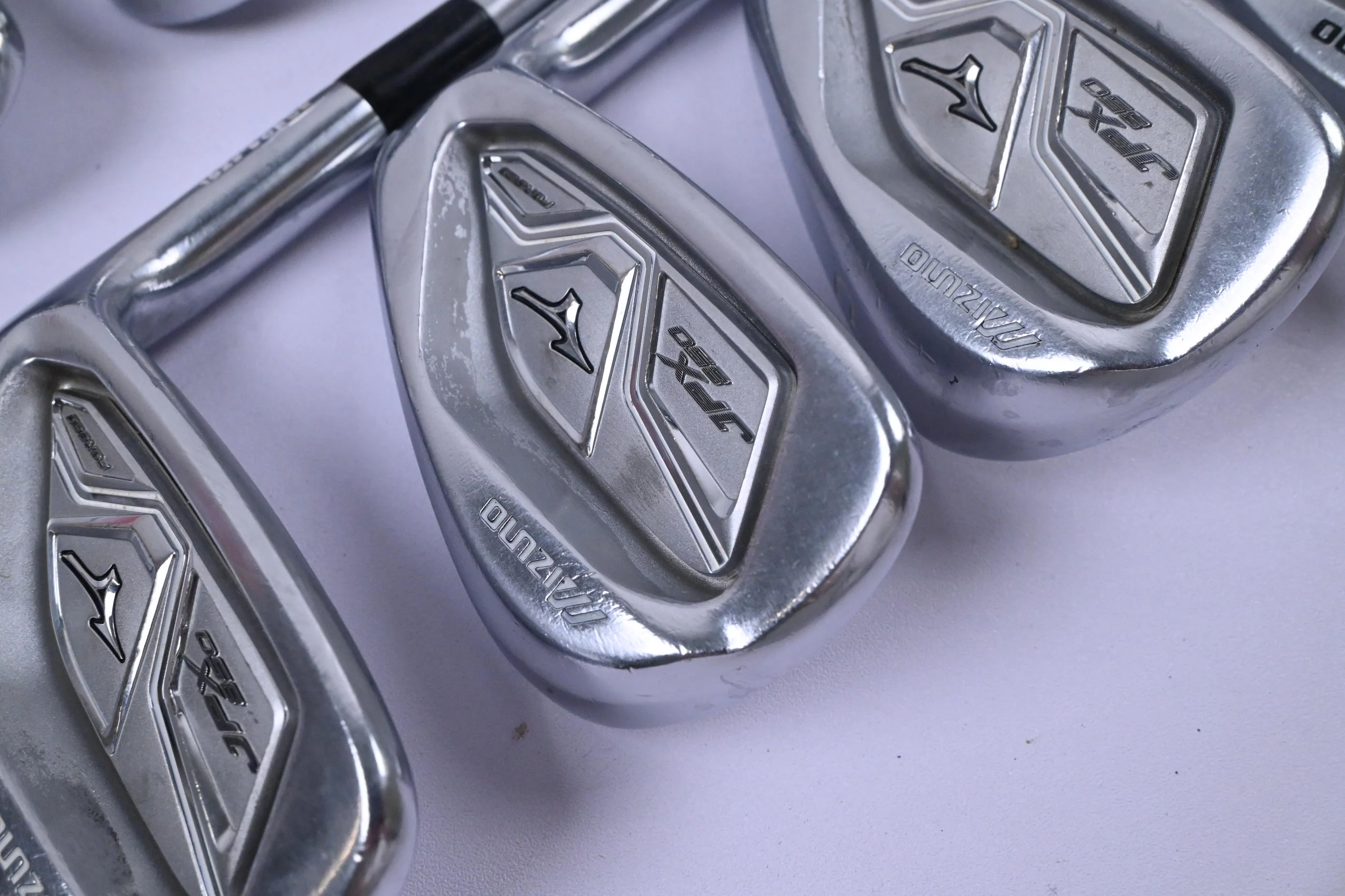 Mizuno JPX 850 Forged Irons / 4-PW+GW / Stiff Flex KBS C-Taper Shafts