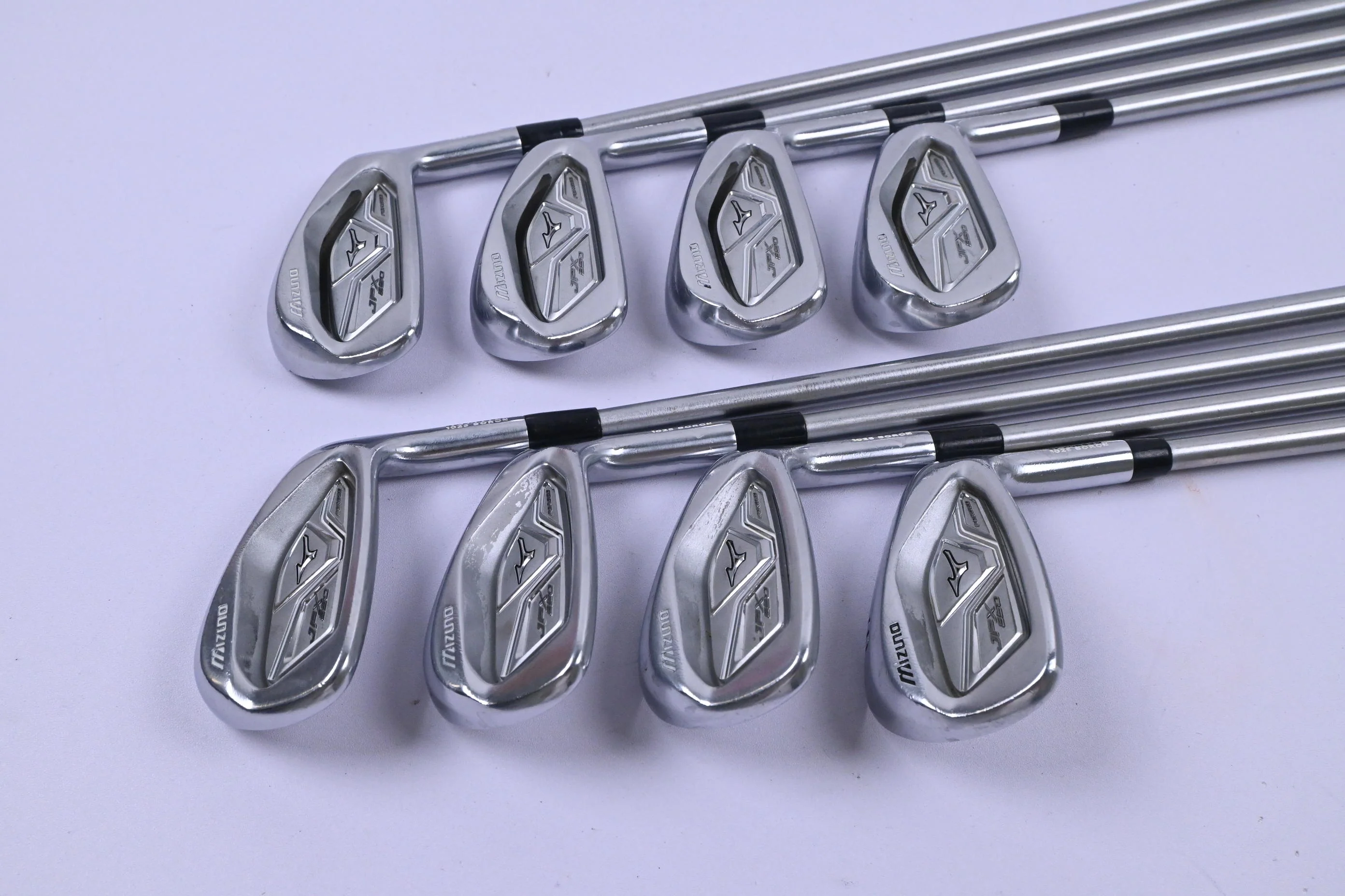 Mizuno JPX 850 Forged Irons / 4-PW+GW / Stiff Flex KBS C-Taper Shafts - Image 2