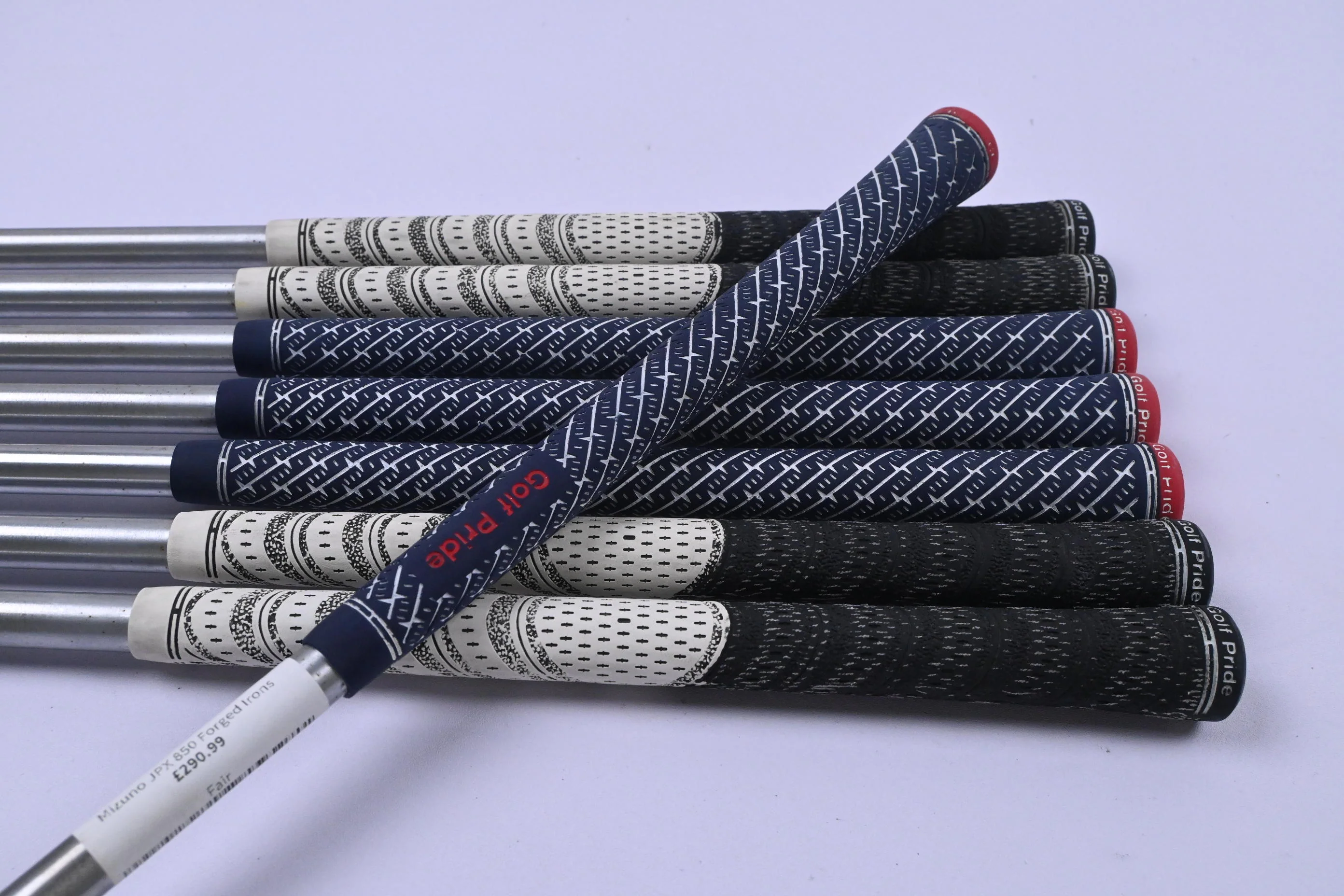 Mizuno JPX 850 Forged Irons / 4-PW+GW / Stiff Flex KBS C-Taper Shafts - Image 7