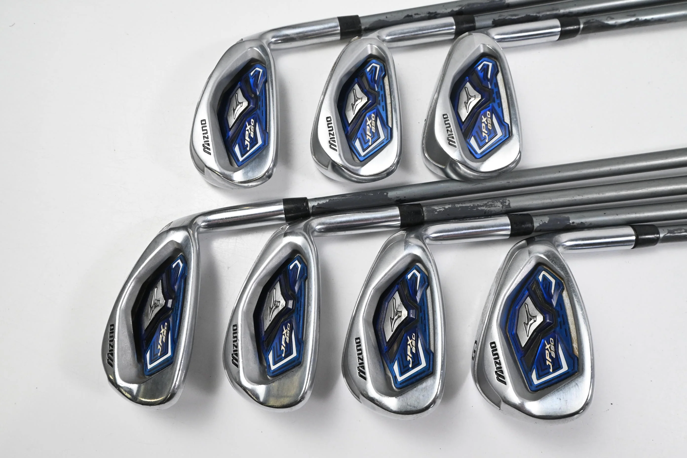 Mizuno JPX 850 Irons / 6-PW+GW / Regular Flex Mizuno Orochi 70 Shafts - Image 2