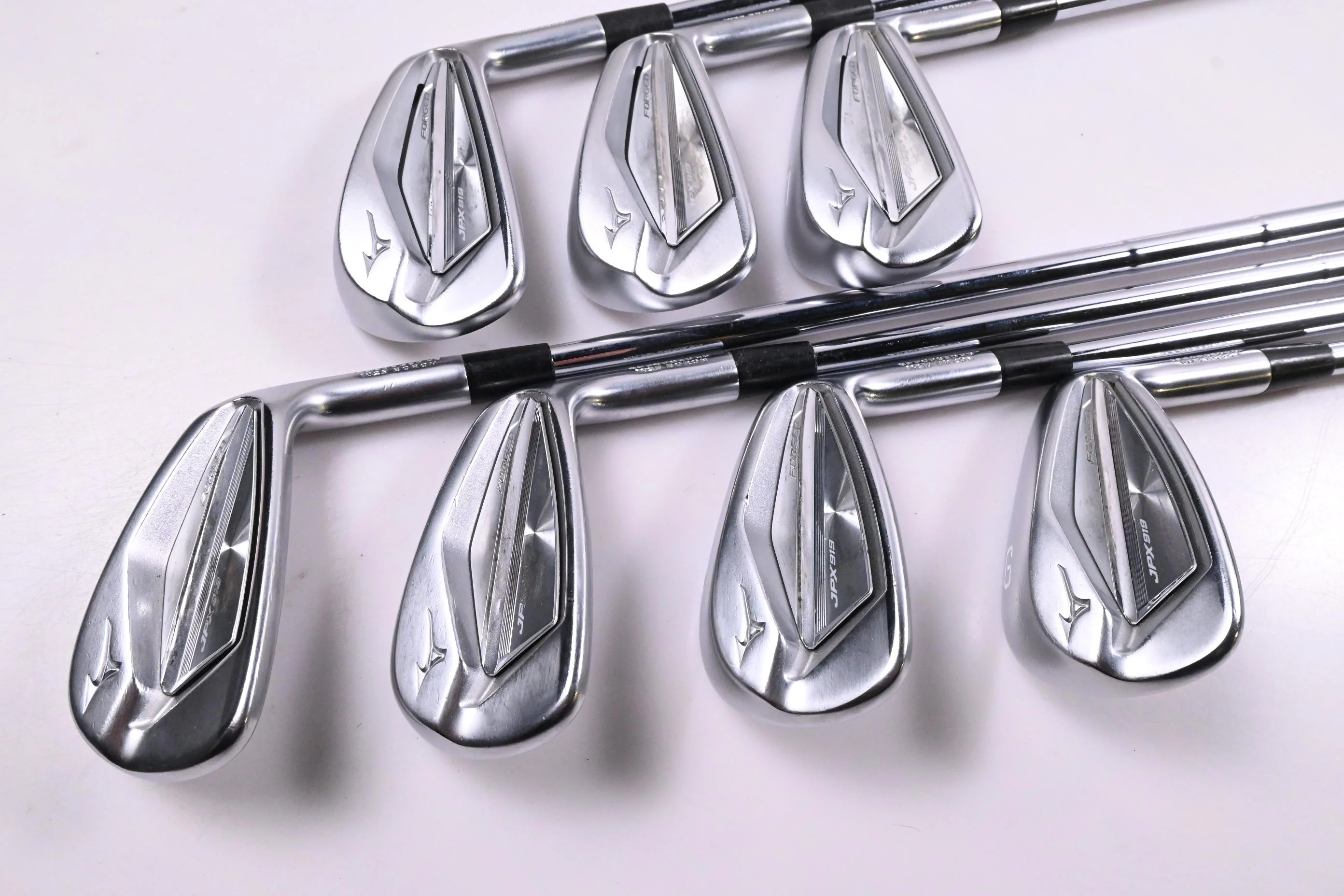 Mizuno JPX 919 Forged Irons / 5-PW+GW / Stiff Flex Dynamic Gold 120 S300 Shafts - Image 2