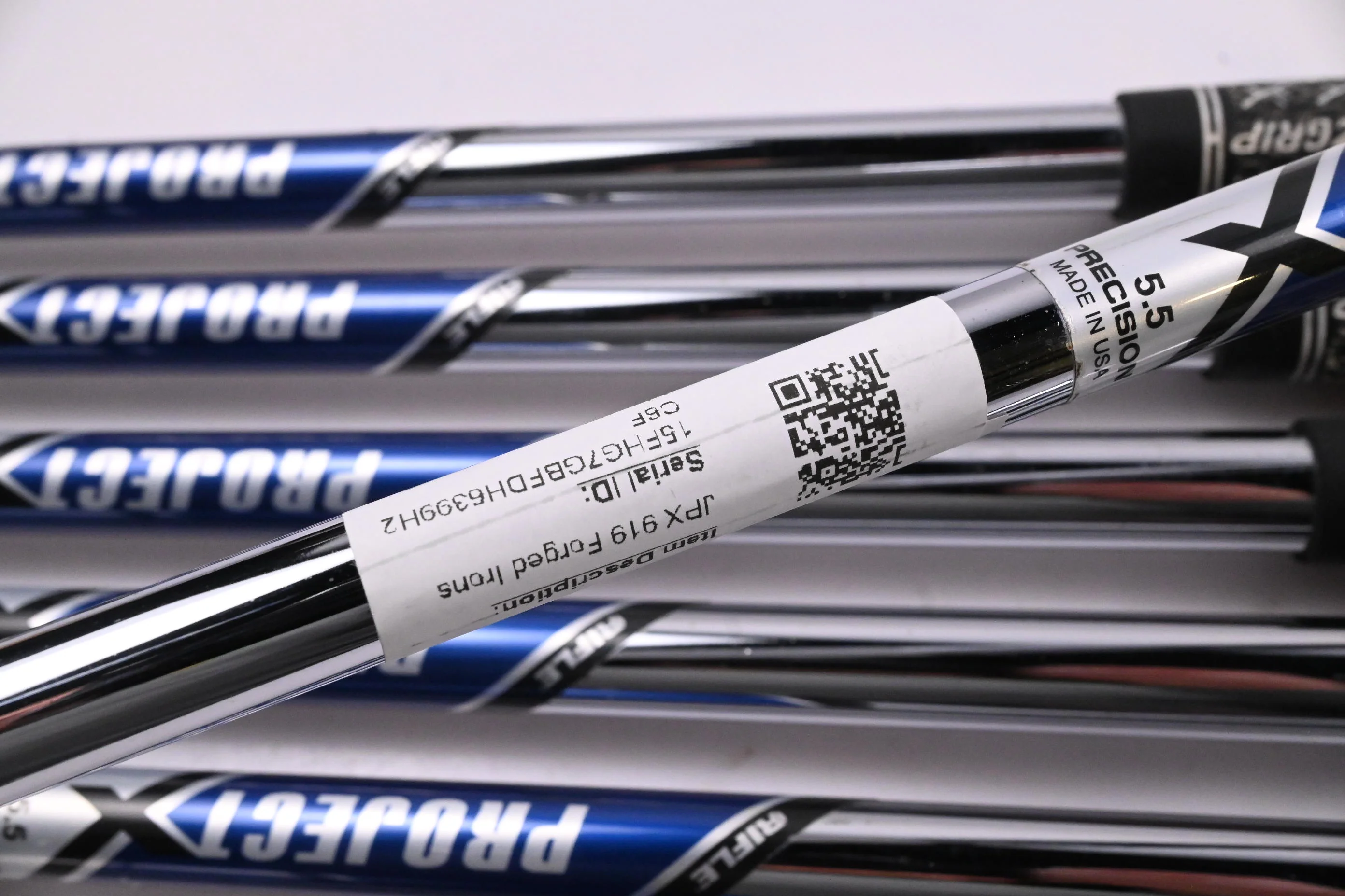 Mizuno JPX 919 Forged Irons / 4-PW / Regular Flex Project X Shafts - Image 6