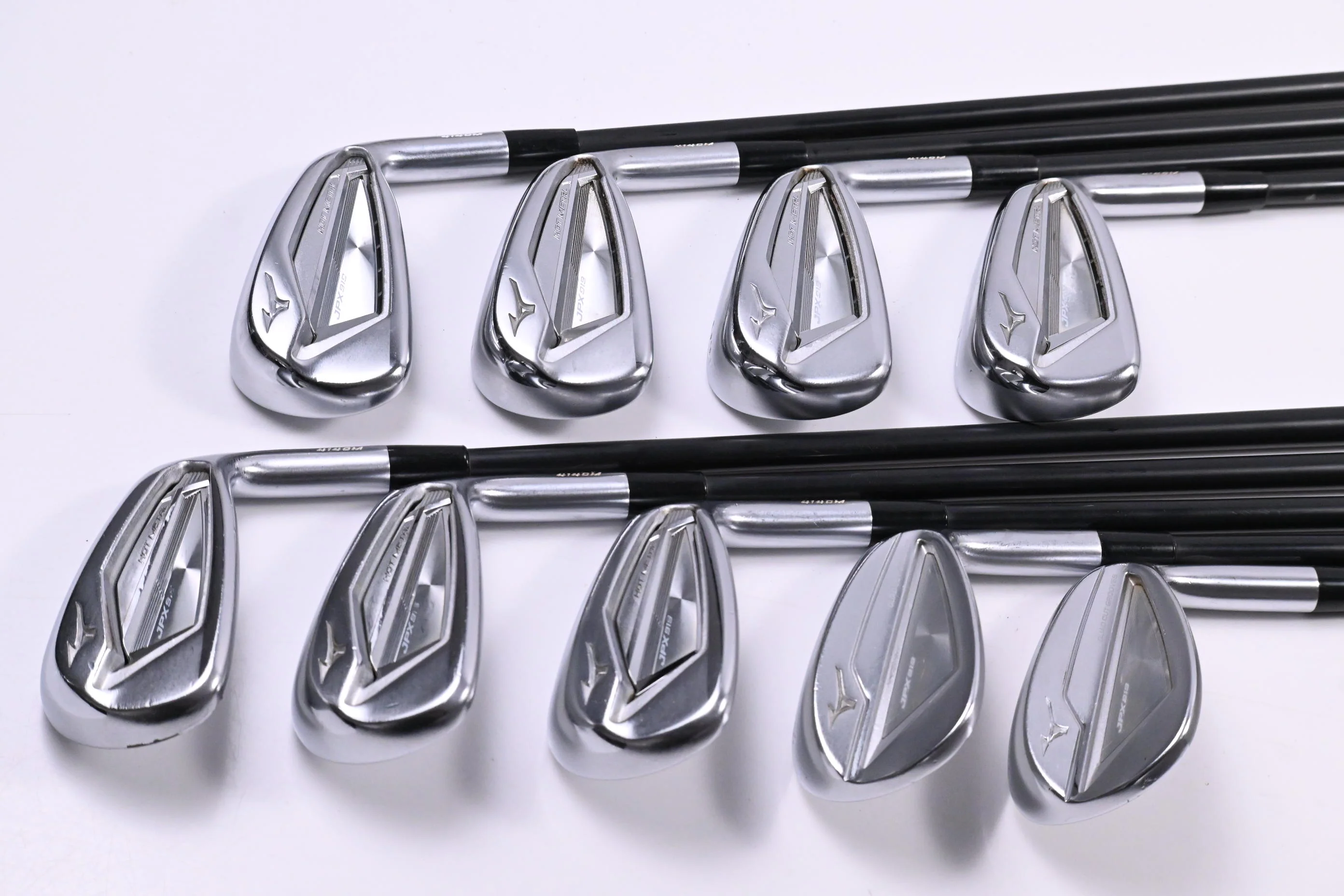 Mizuno JPX 919 Hot Metal Irons / 4-PW+GW+SW / Regular Flex Project X LZ 70 - Image 2