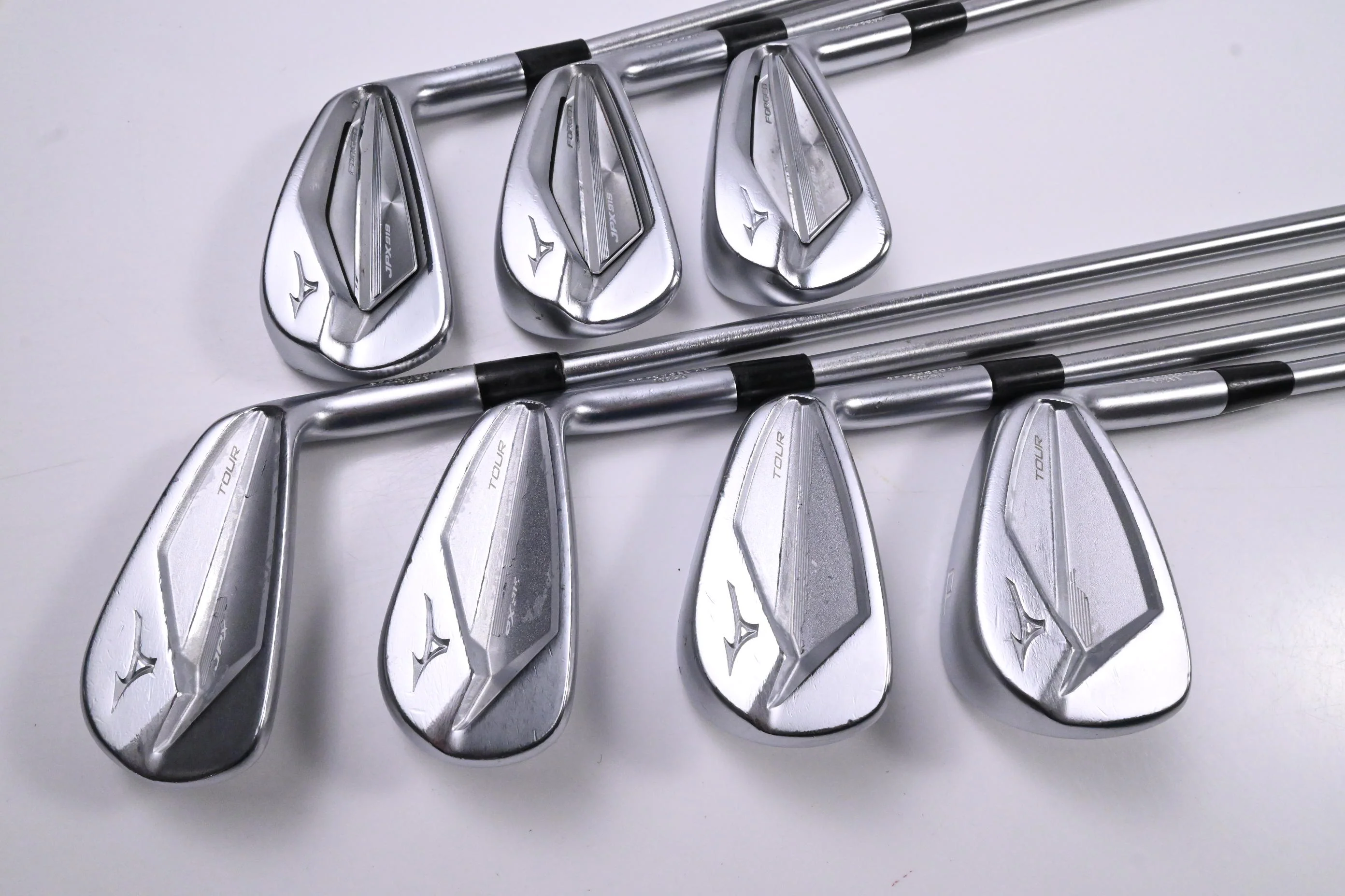 Mizuno JPX 919 Forged/Tour Combo Irons / 4-PW / X-Flex KBS Tour C-Taper Lite 115 - Image 2
