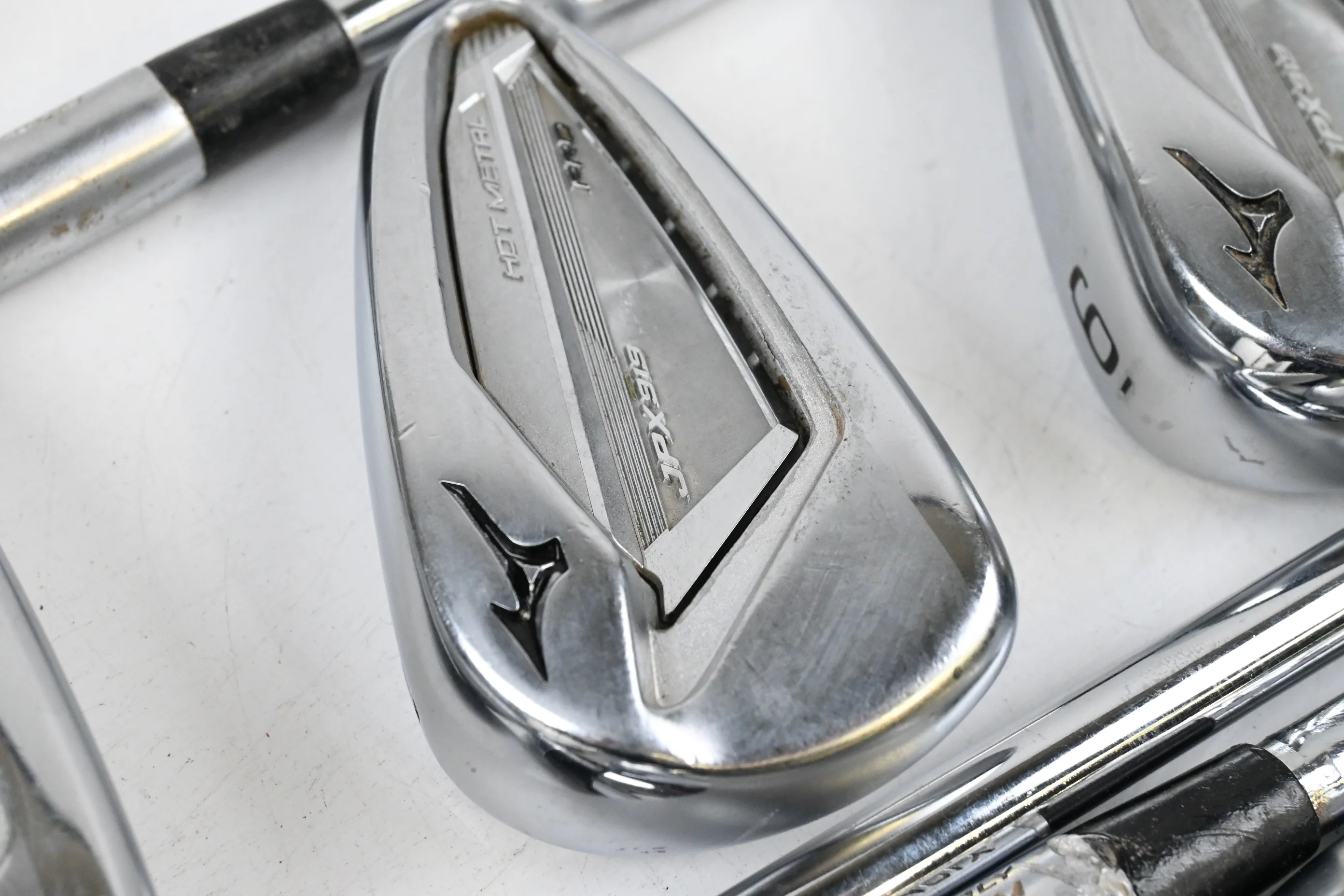 Mizuno JPX 919 Hot Metal Pro Irons / 4-PW / Regular Flex Project X LZ 115 Shafts