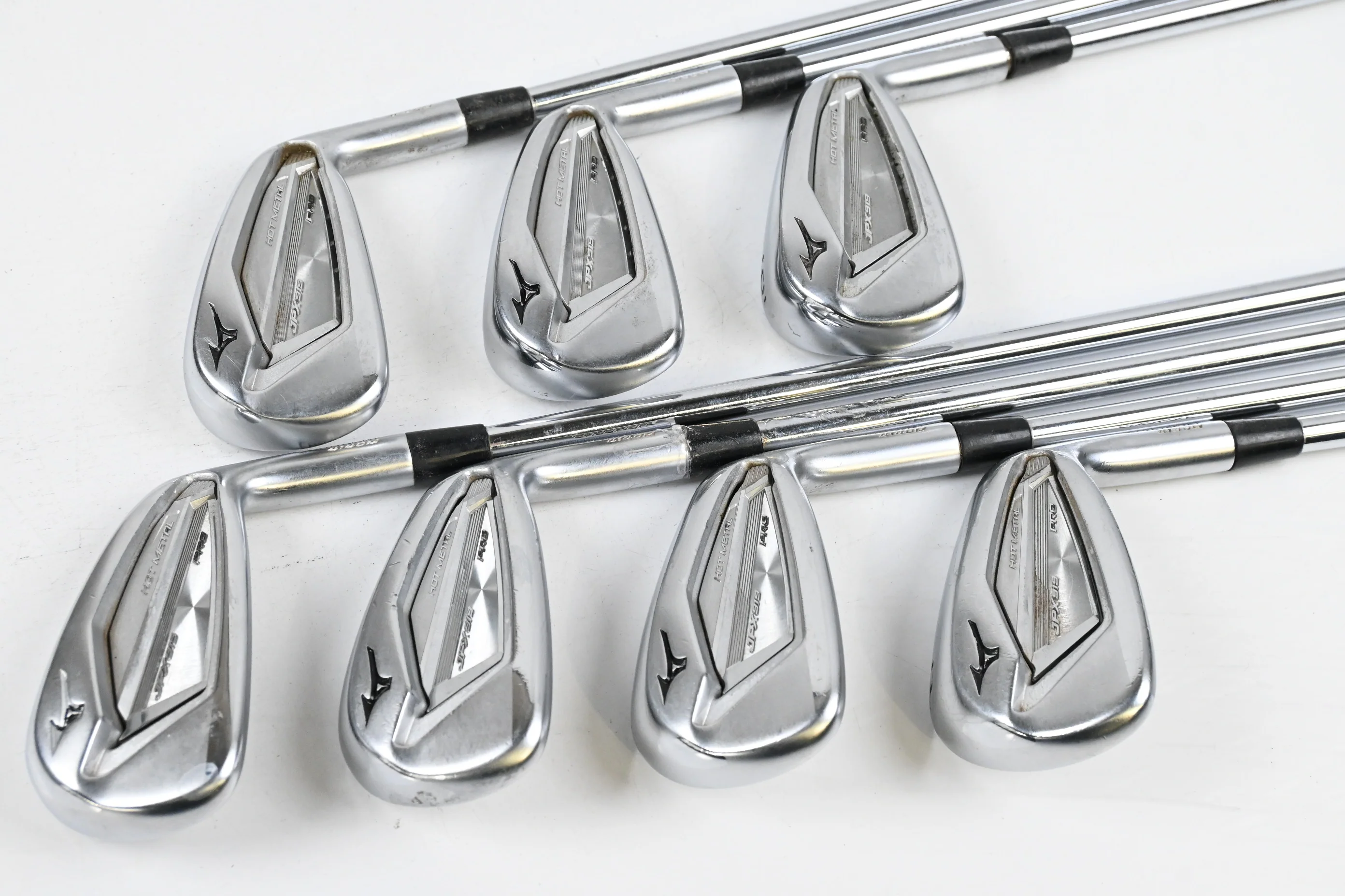 Mizuno JPX 919 Hot Metal Pro Irons / 4-PW / Regular Flex Project X LZ 115 Shafts - Image 2