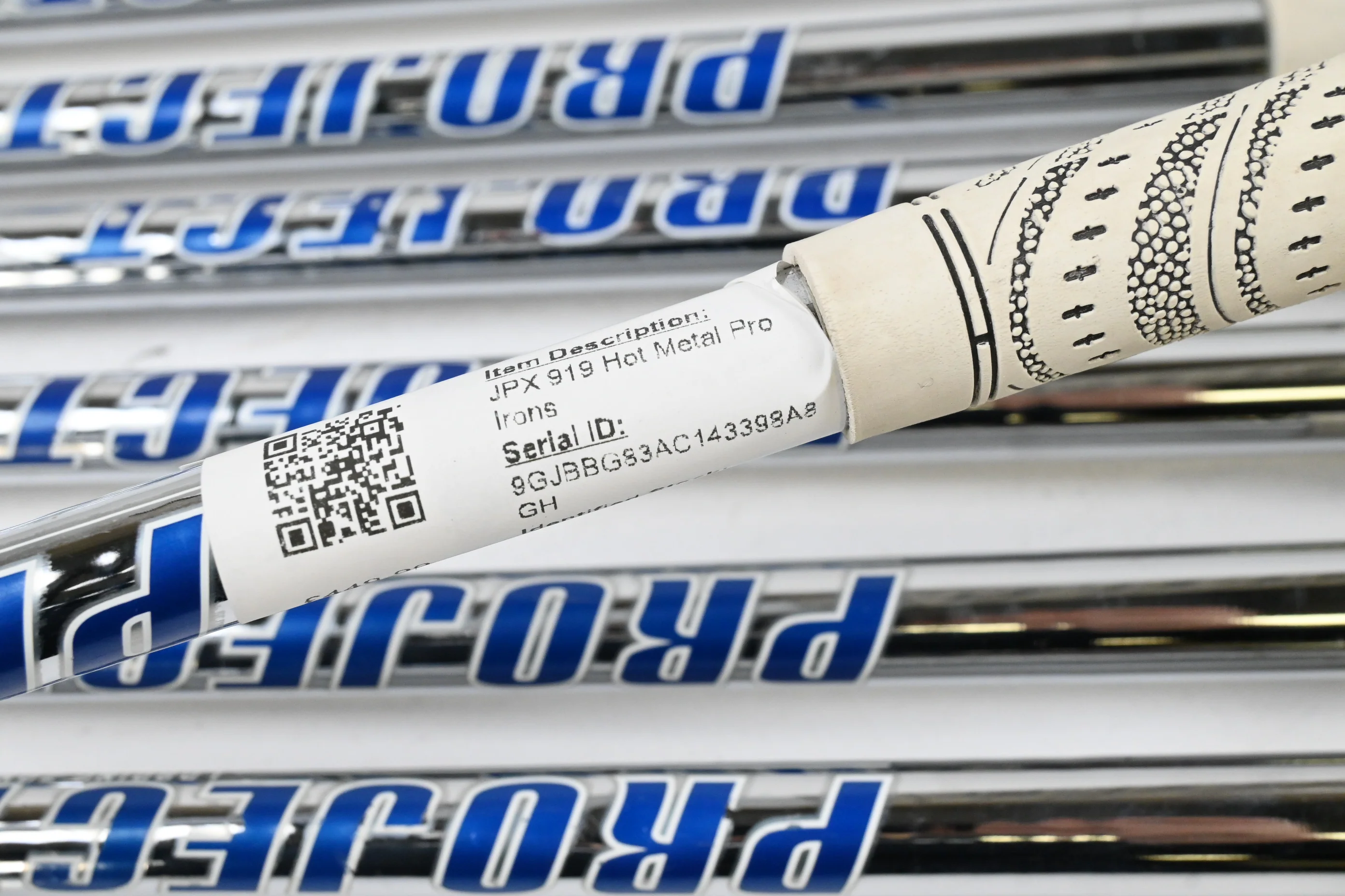Mizuno JPX 919 Hot Metal Pro Irons / 4-PW / Regular Flex Project X LZ 115 Shafts - Image 6