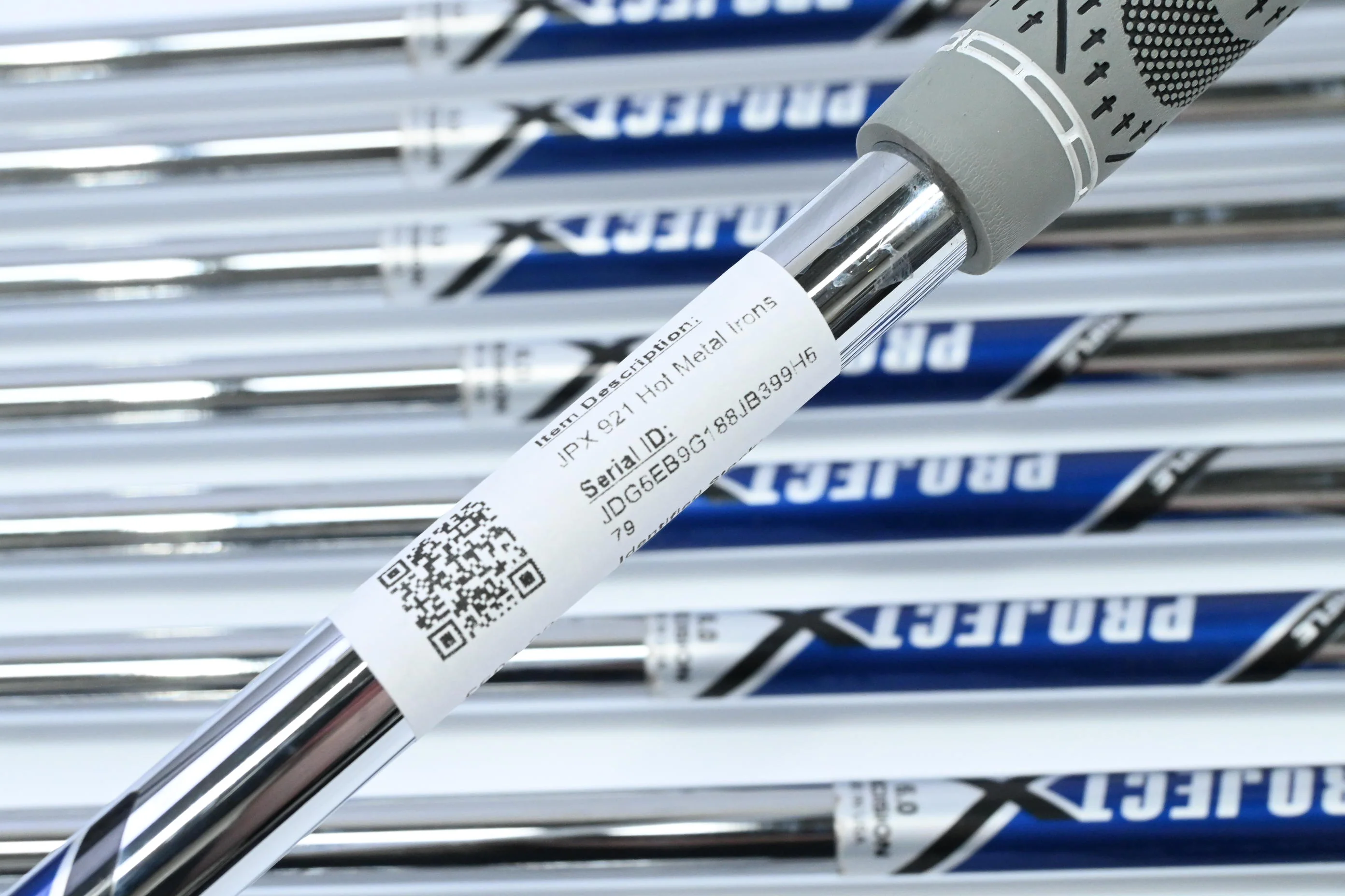 Mizuno JPX 921 Hot Metal Irons / 4-PW+GW+SW / Stiff Flex Project X Rifle Shafts - Image 6