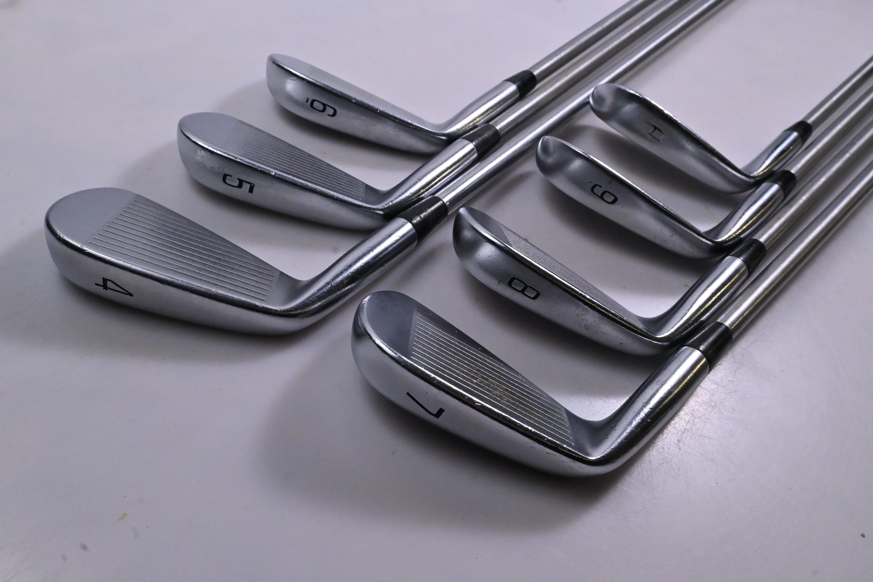 Mizuno JPX 921 Tour Irons / 4-PW / Stiff Flex KBS Tour C-Taper Lite 110 Shafts - Image 4