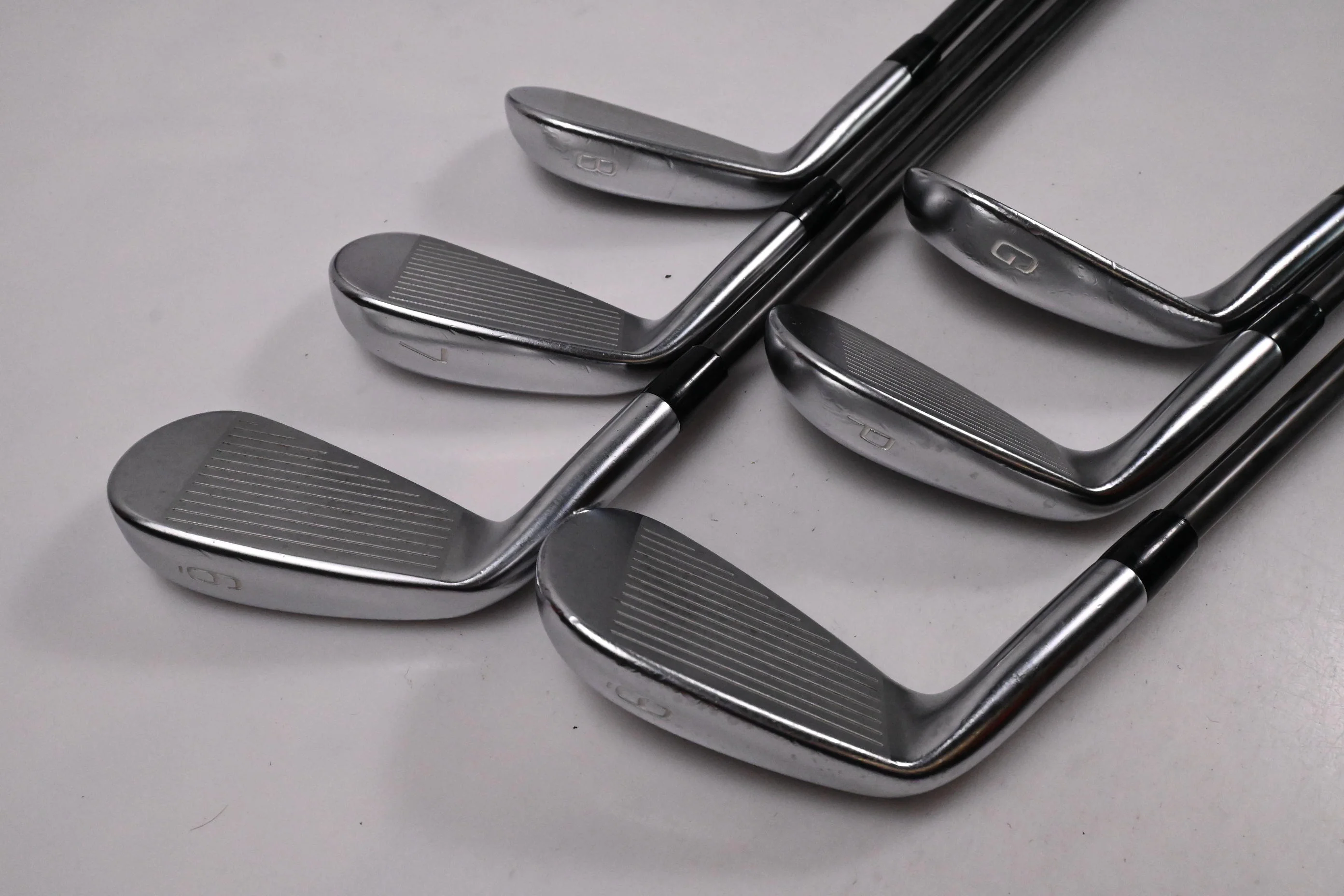 Mizuno JPX 923 Forged Irons / 6-PW+GW / Regular Flex Baddazz 65 Shafts - Image 4