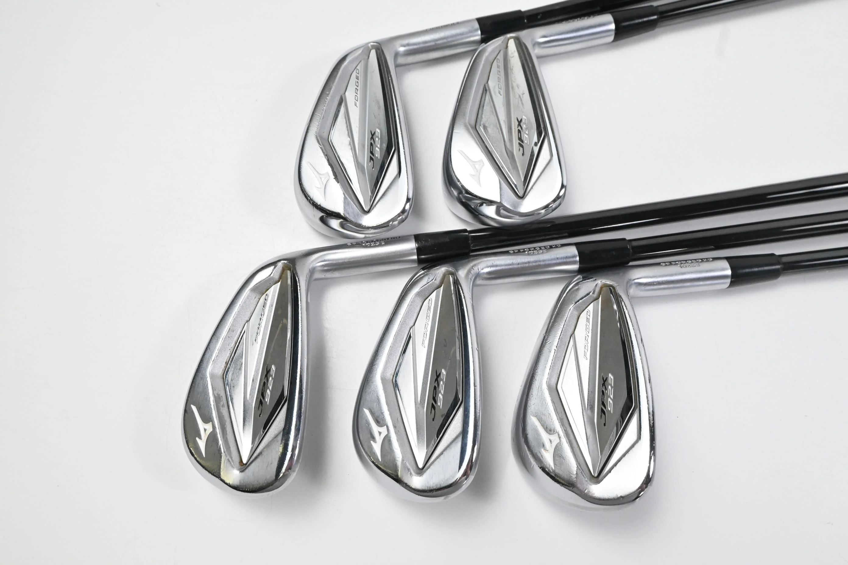 Mizuno JPX 923 Forged Irons / 6-PW / Regular Flex KBS $-Taper Lite 95 Shafts - Image 2