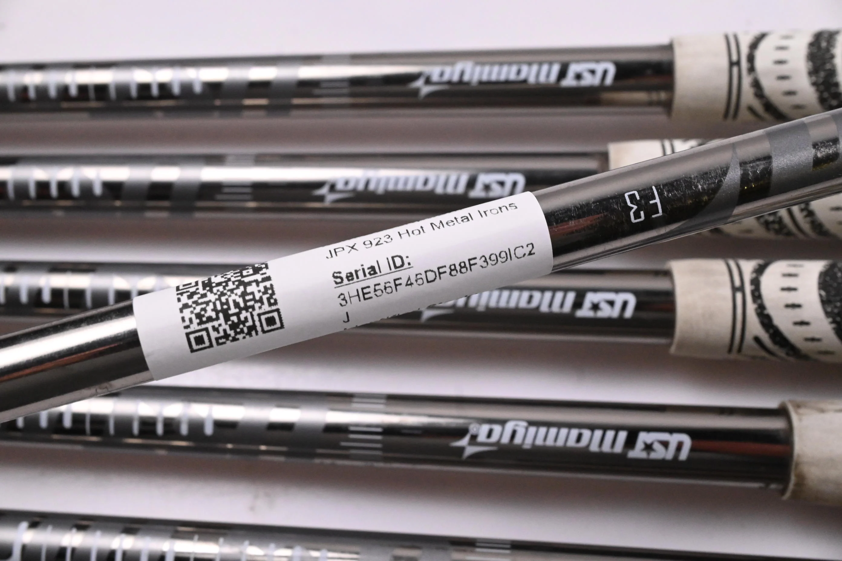 Mizuno JPX 923 Hot Metal Irons / 5-PW / Regular Flex UST Recoil 95 Shafts - Image 6