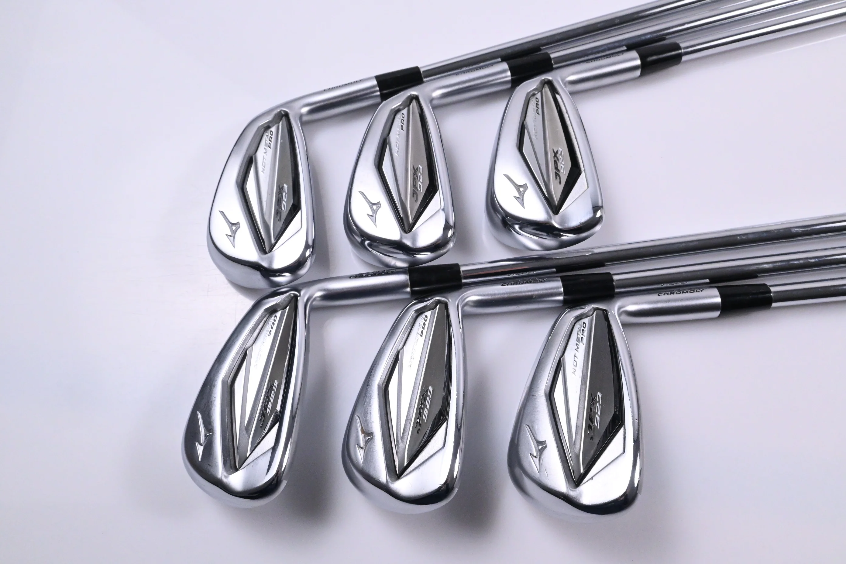 Mizuno JPX 923 Hot Metal Pro Irons / 5-PW / Regular Flex KBS $-Taper Lite 95 - Image 2