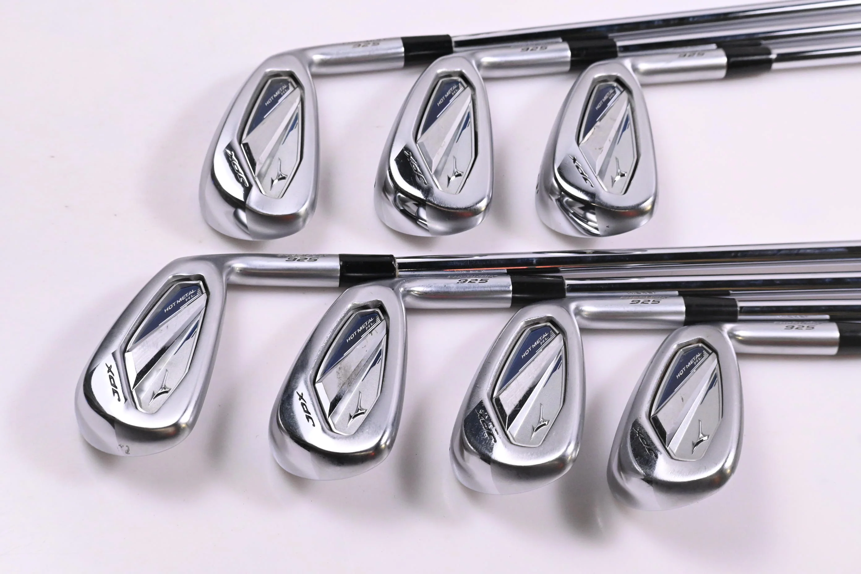 Mizuno JPX 925 Hot Metal HL Irons / 4-PW / Regular Flex Project X LZ 115 Shafts - Image 2