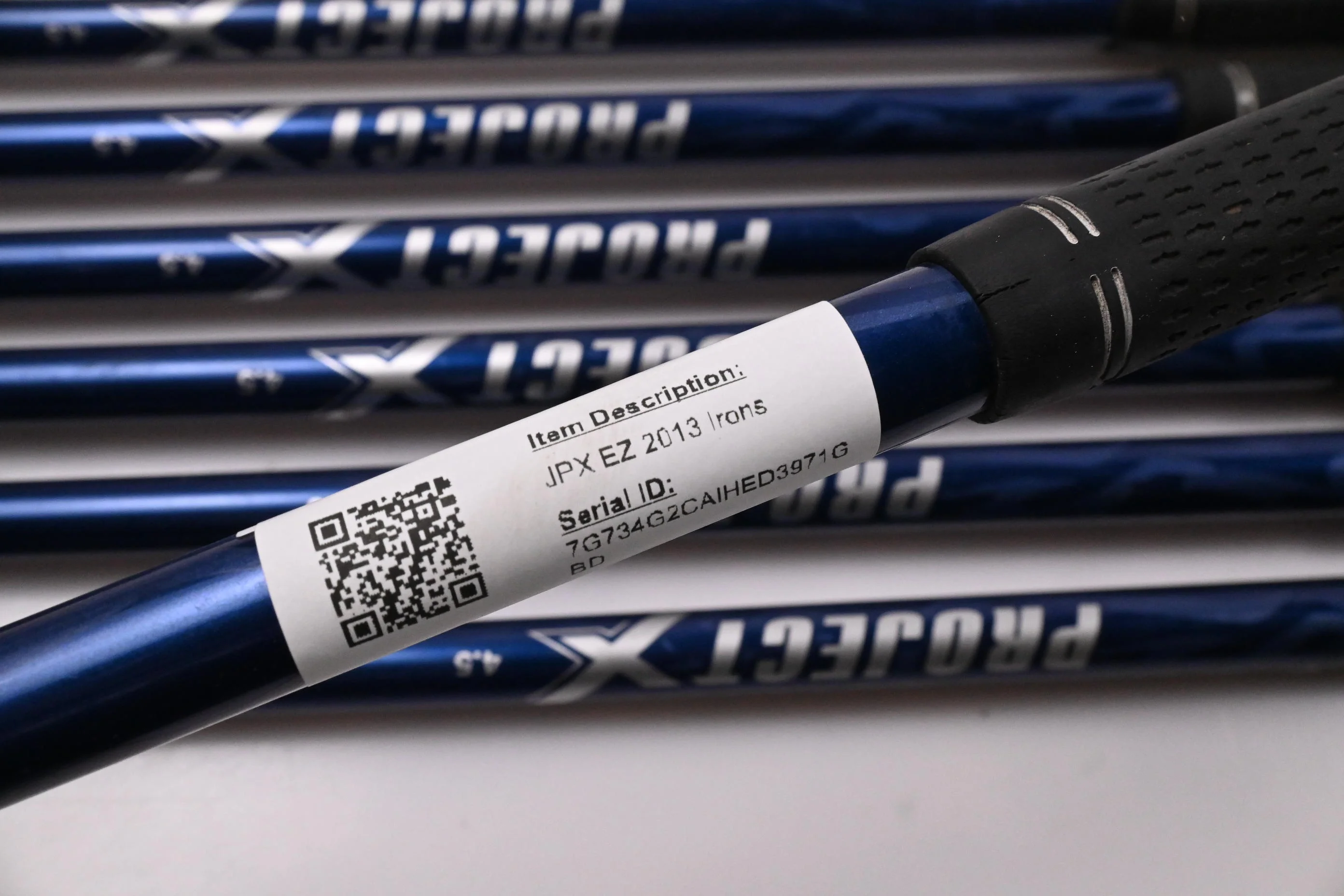 Mizuno JPX EZ 2013 Irons / 4-PW / Senior Flex Project X Blue Shafts - Image 7