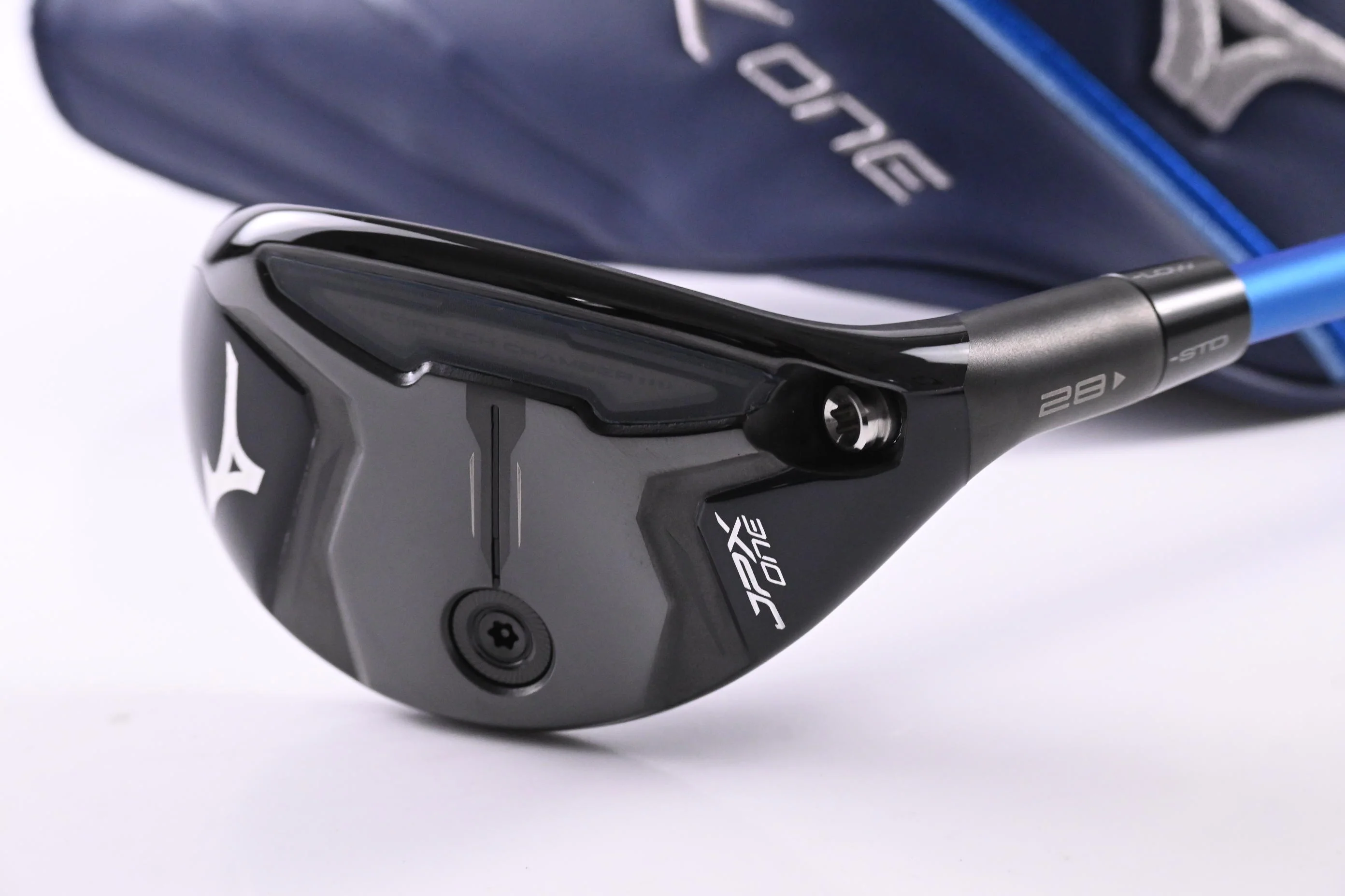 Mizuno JPX One #6 Hybrid / 28 Degree / Regular Flex Denali Frost Blue 70 Shaft - Image 2