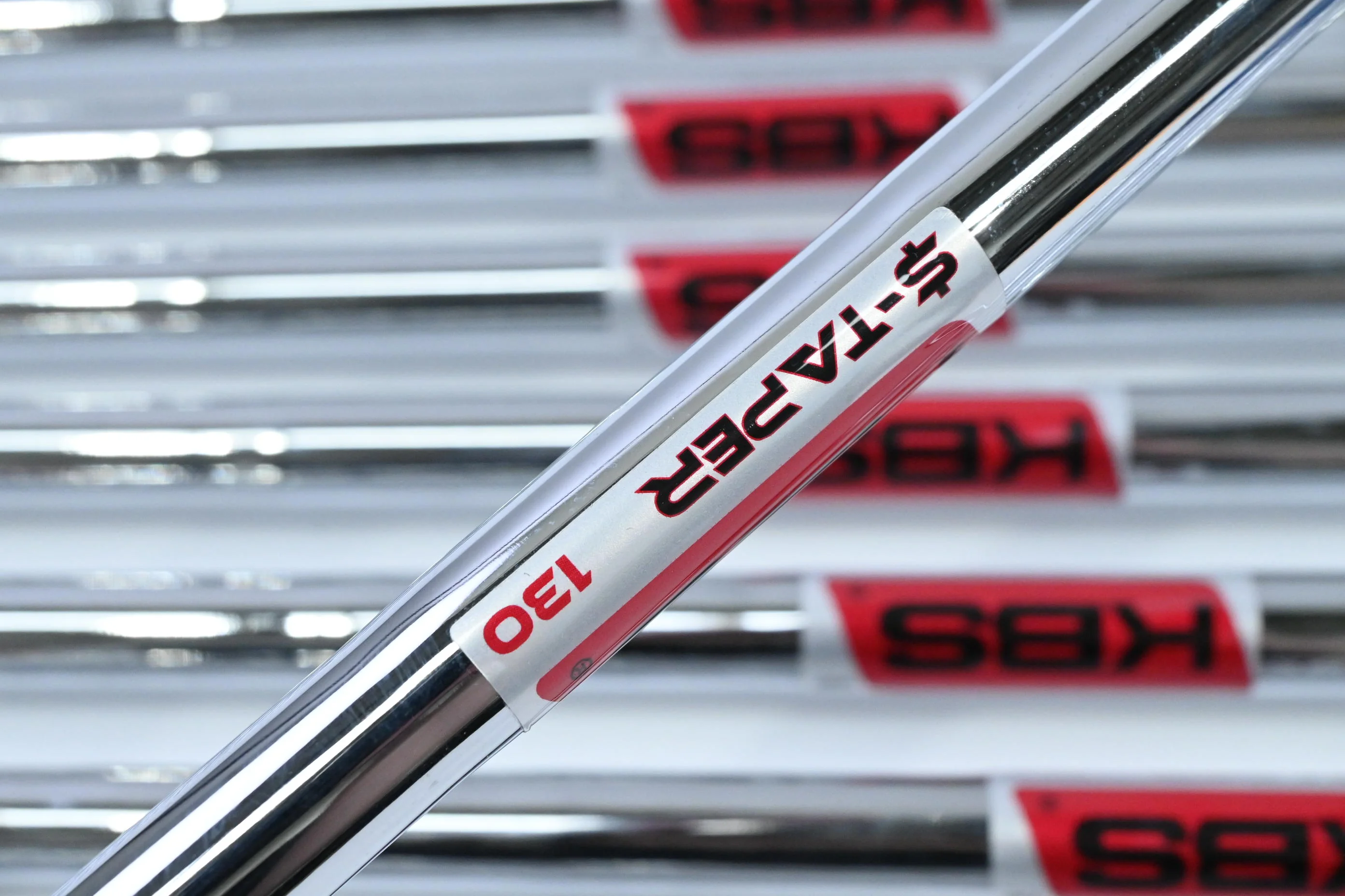 Mizuno Pro M-13 Irons / 4-PW+GW / X-Flex KBS $-Taper 130 Shafts - Image 5