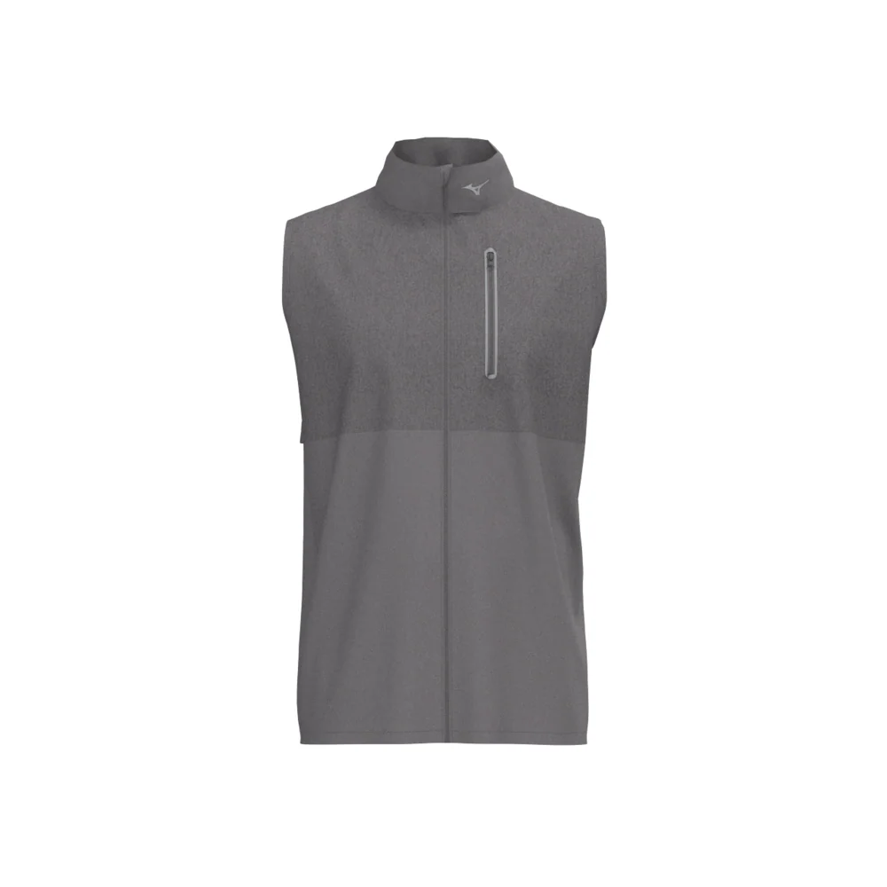 Mizuno Melange Reflect Gilet / Charcoal - Image 3