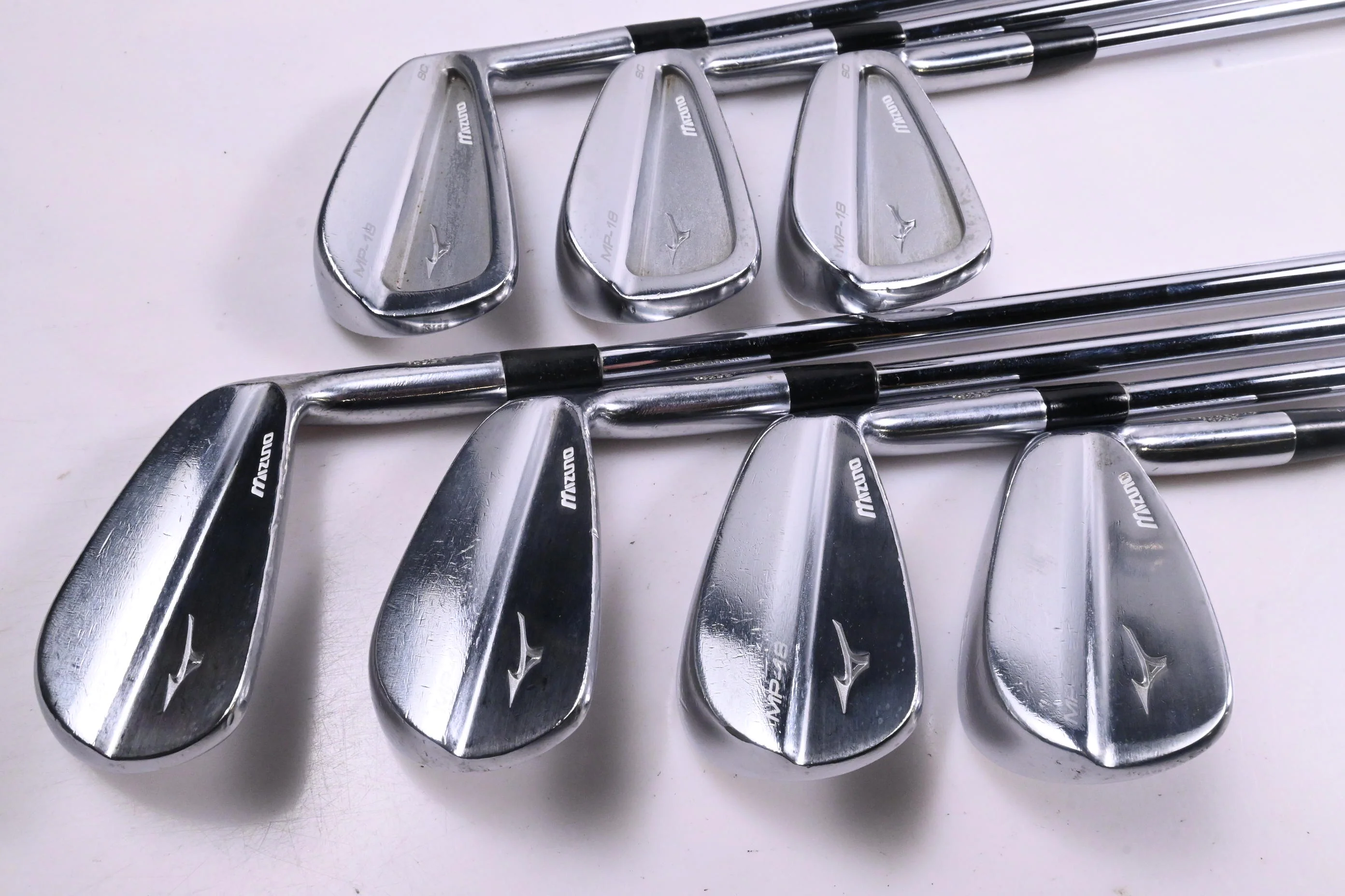 Mizuno MP-18 SC/MB Combo Irons / 4-PW / X-Flex Project X LZ 125 Shafts - Image 2