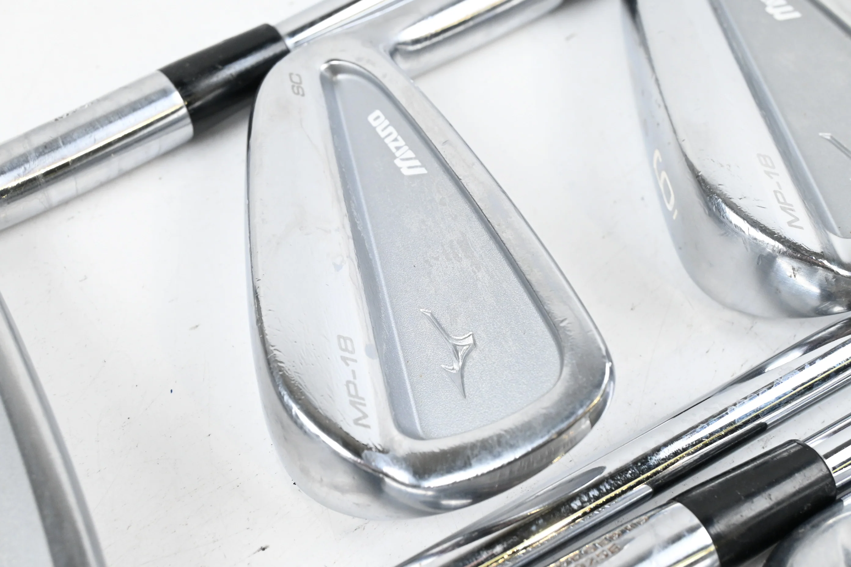 Mizuno MP-18 SC Irons / 4-PW / Stiff Flex KBS Tour Shafts