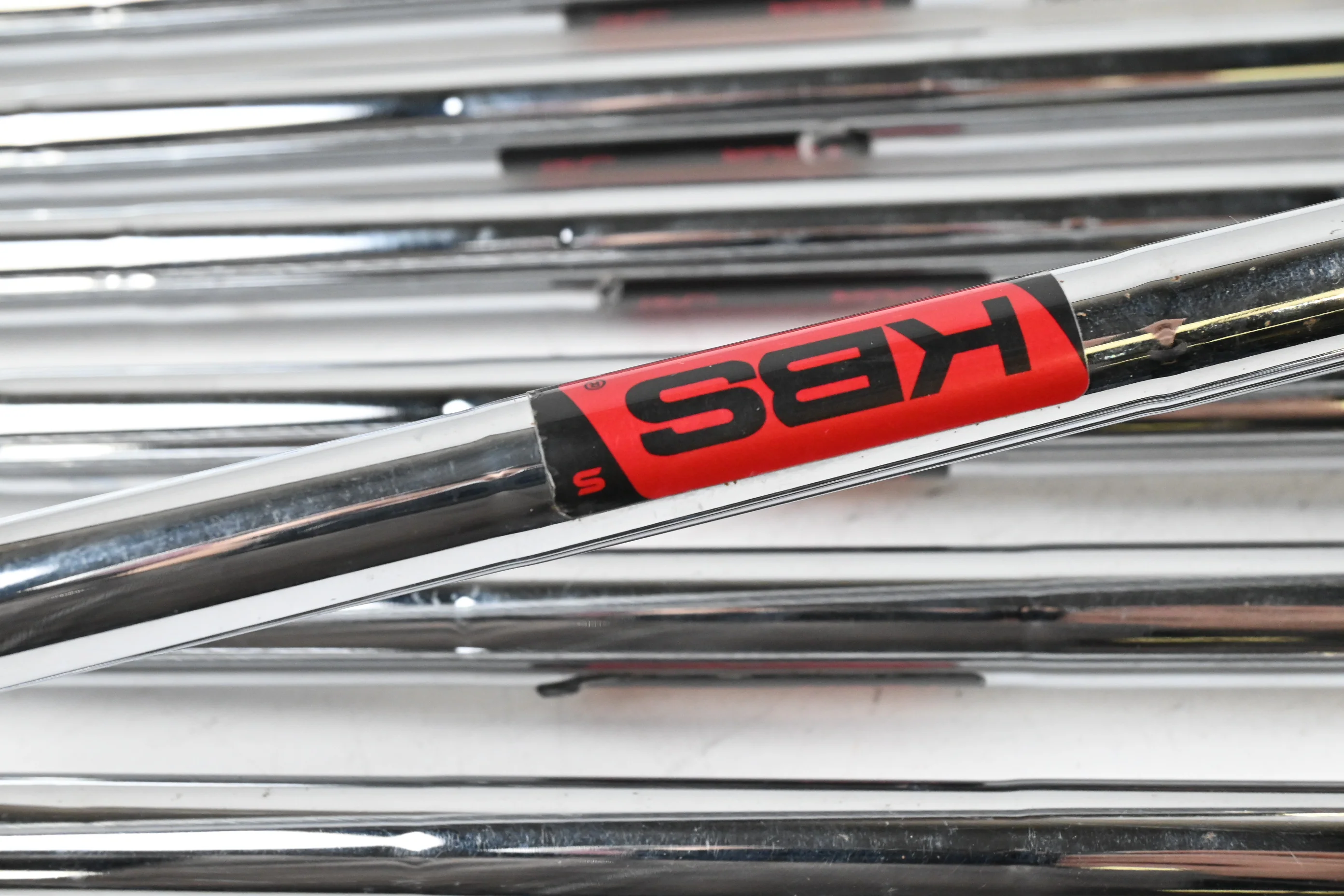 Mizuno MP-18 SC Irons / 4-PW / Stiff Flex KBS Tour Shafts - Image 5