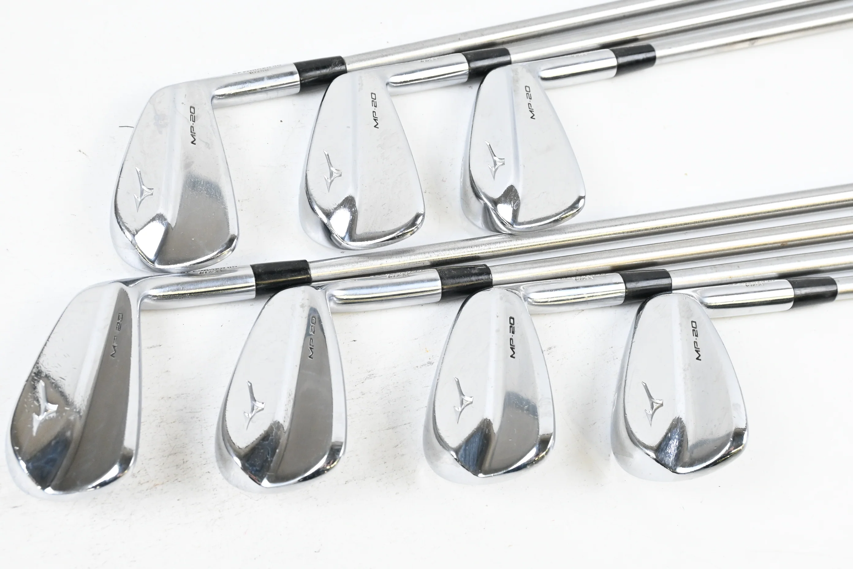 Mizuno MP-20 Blade Irons / 4-PW / X-Flex KBS Tour C-Taper 130 Shafts - Image 2