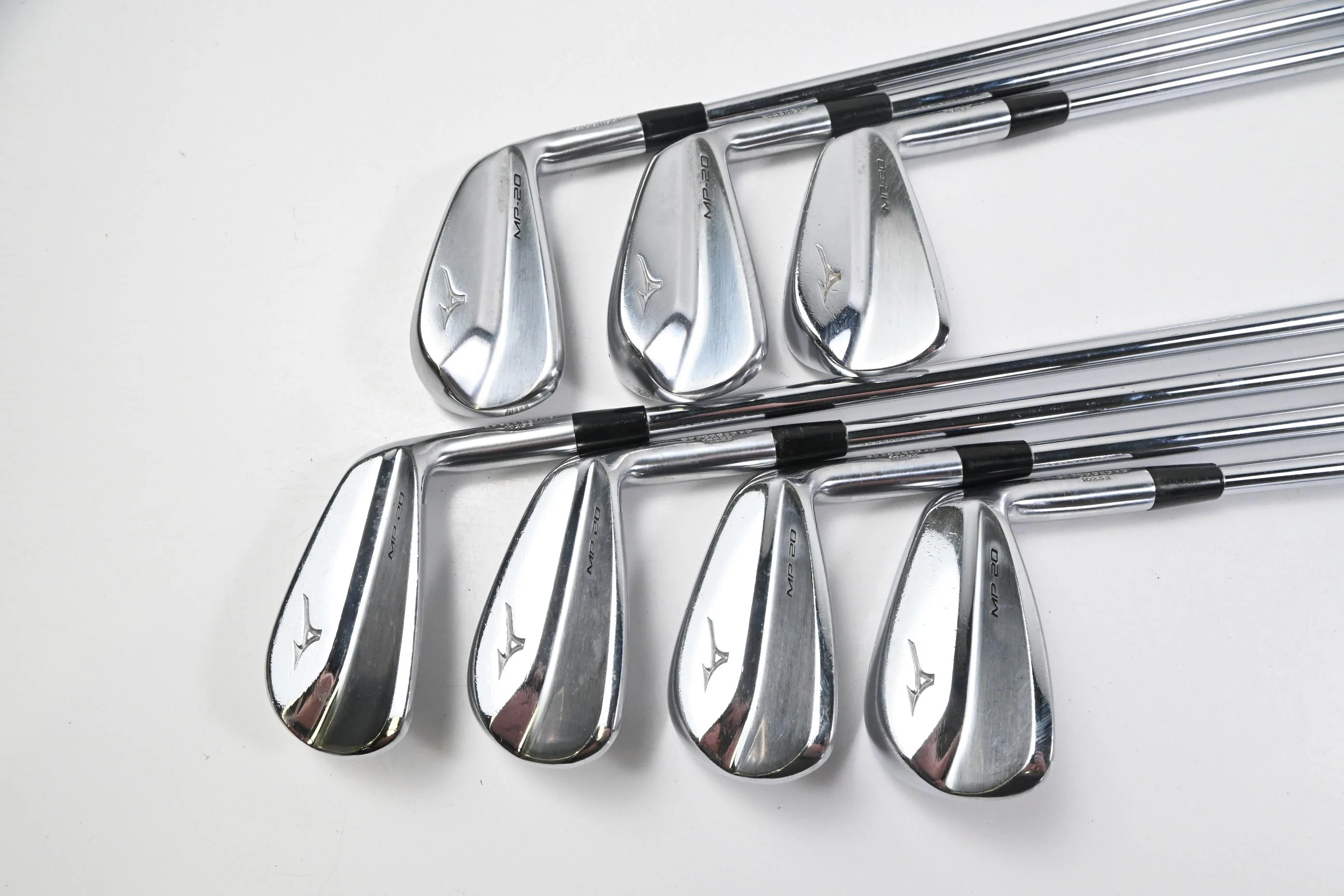 Mizuno MP-20 Blade Irons / 4-PW / X-Flex Project X LZ 125 Shafts - Image 2