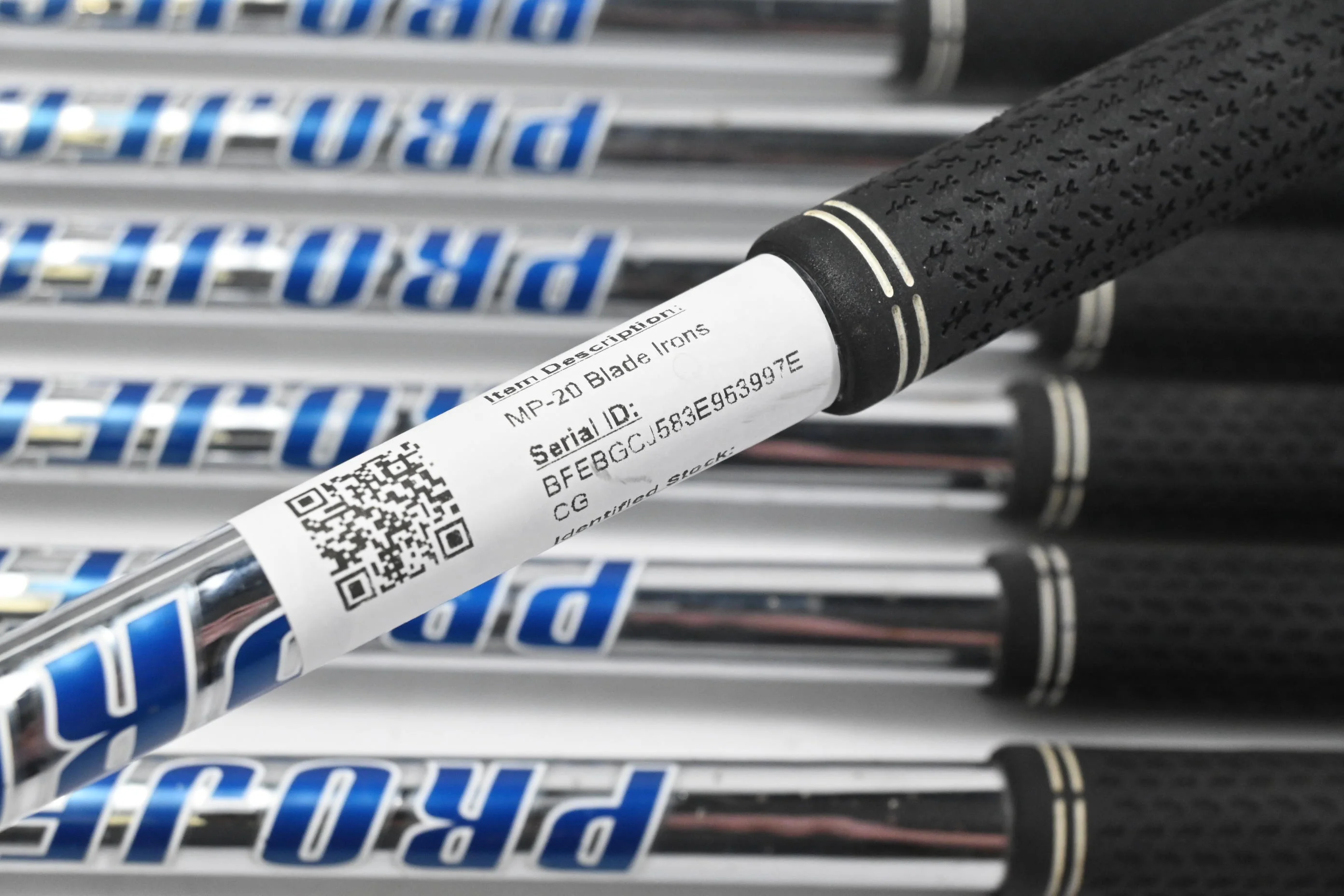 Mizuno MP-20 Blade Irons / 4-PW / X-Flex Project X LZ 125 Shafts - Image 6