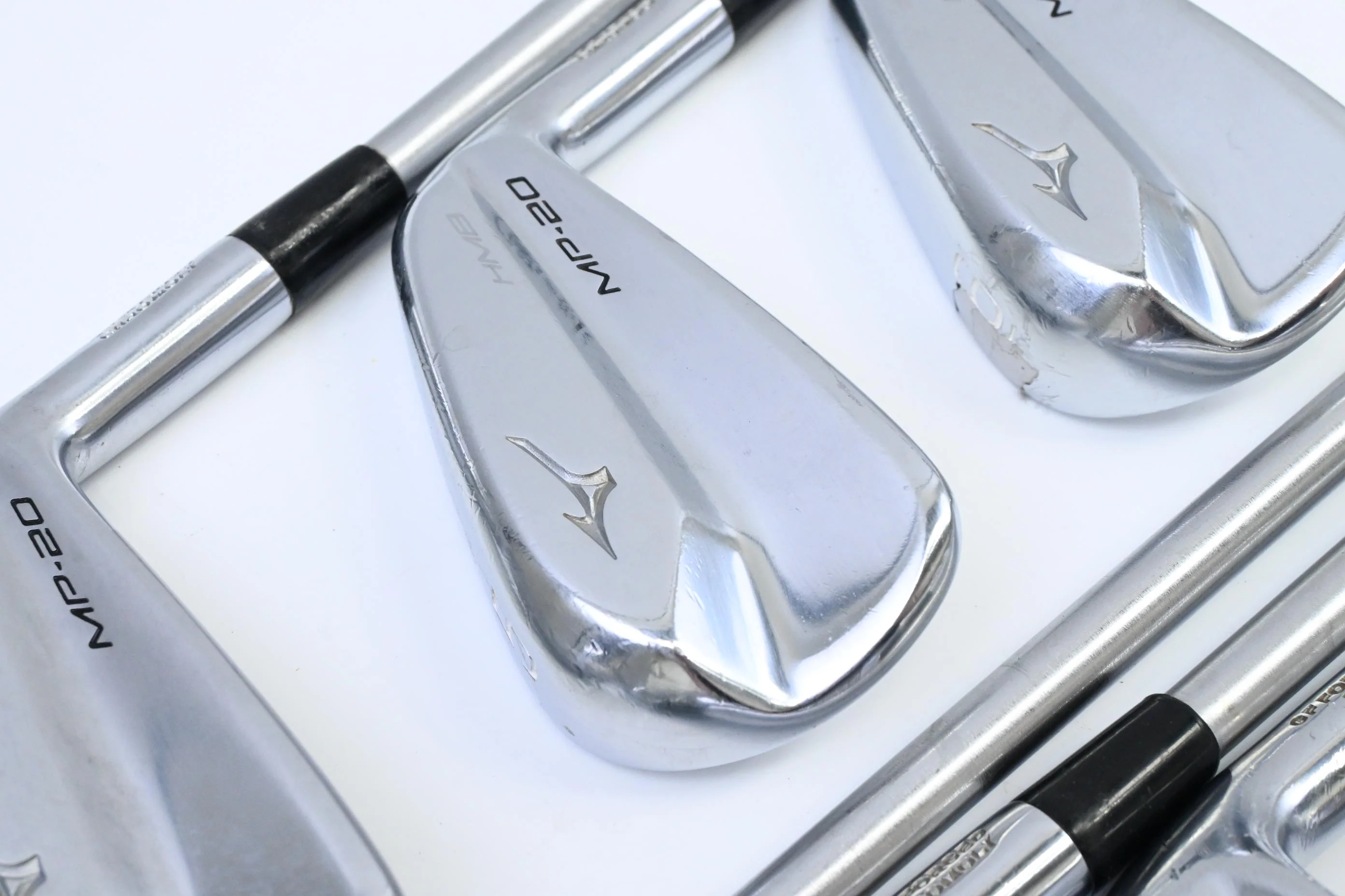 Mizuno MP-20 HMB Irons / 4-PW / Regular Flex KBS Tour C-Taper Lite 105 Shafts