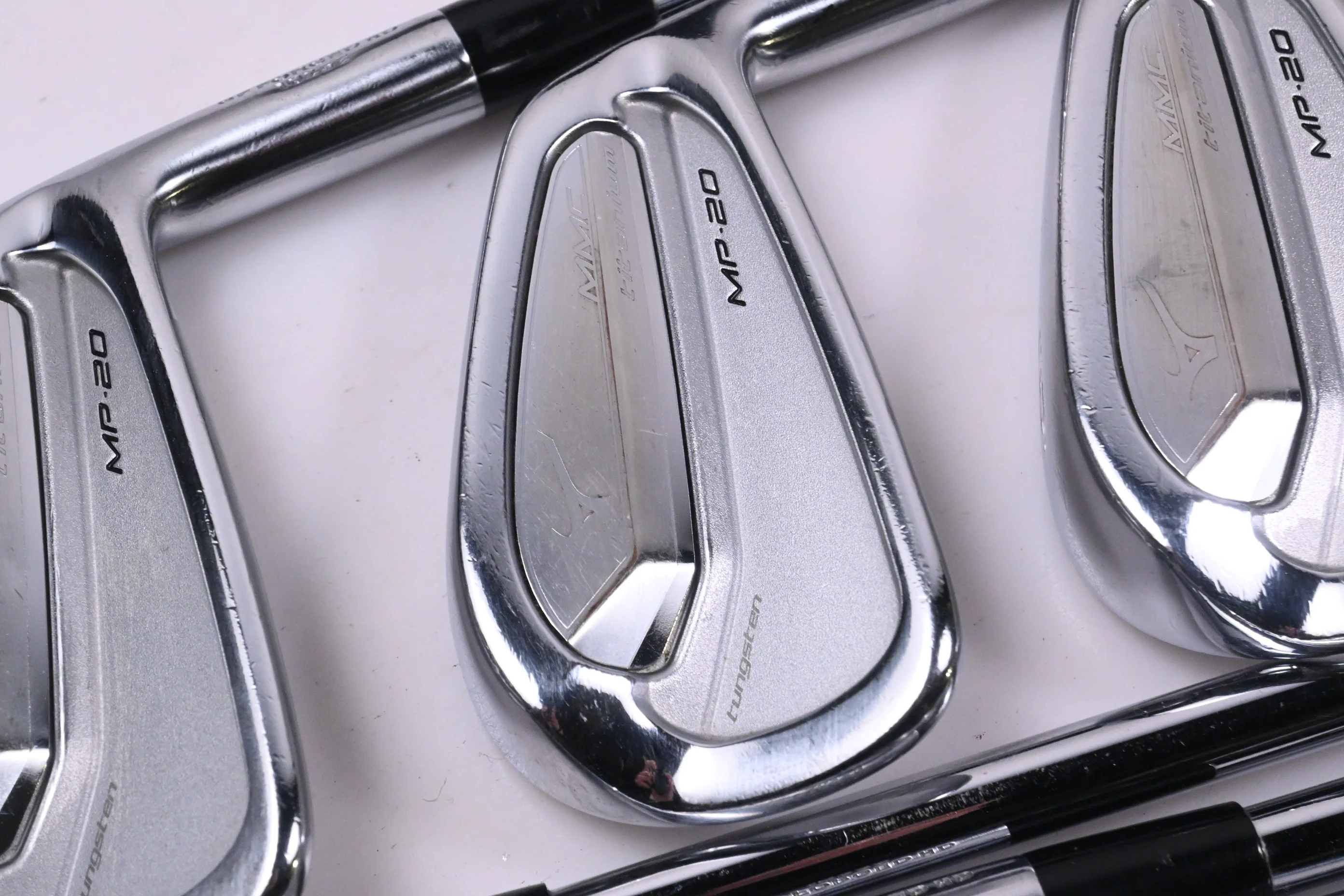 Mizuno MP-20 MMC Irons / 4-PW / Stiff Flex KBS $-Taper 120 Shafts