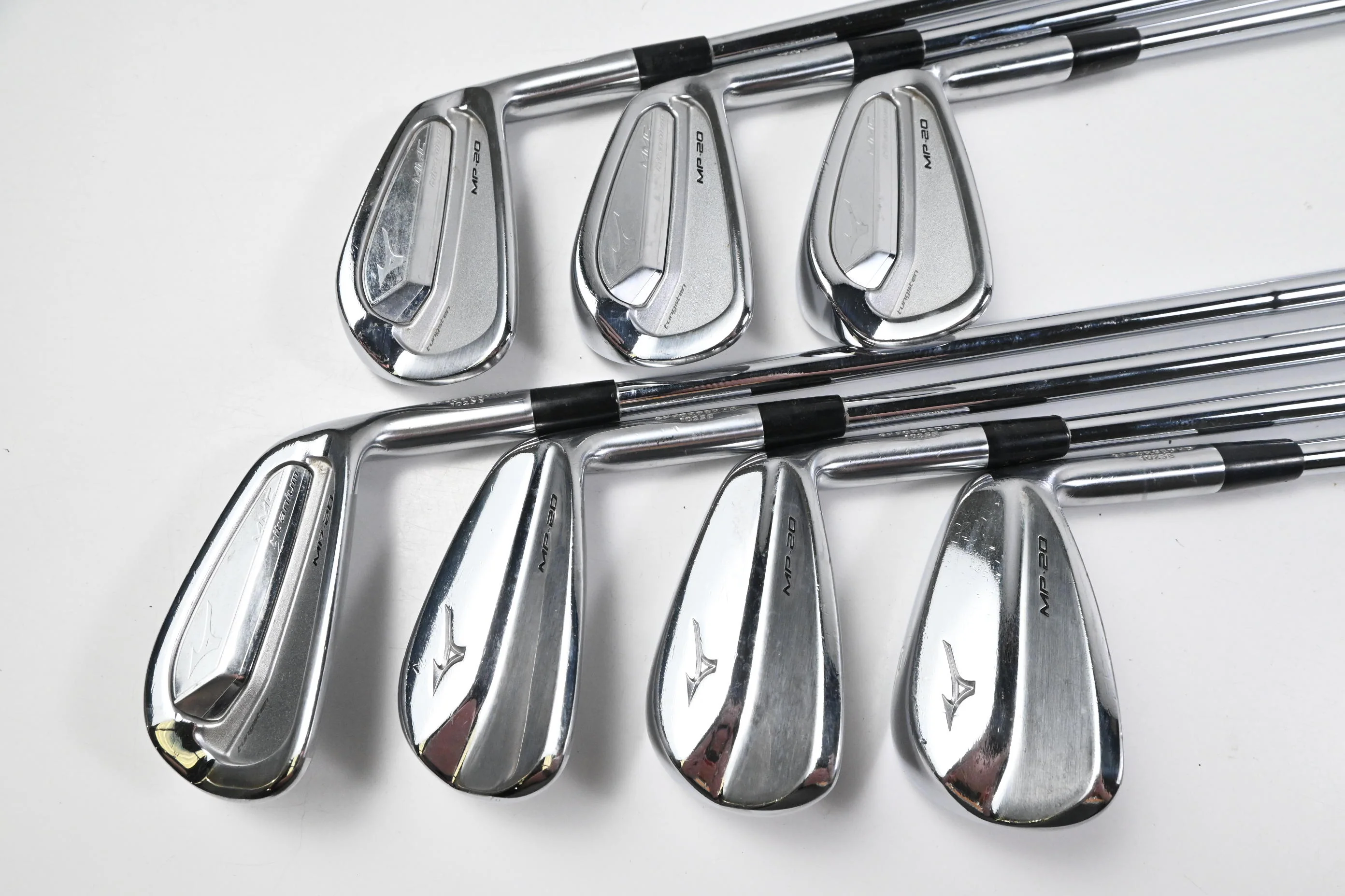 Mizuno MP-20 MMC Irons / 4-PW / Stiff Flex Dynamic Gold S300 120 Shafts - Image 2