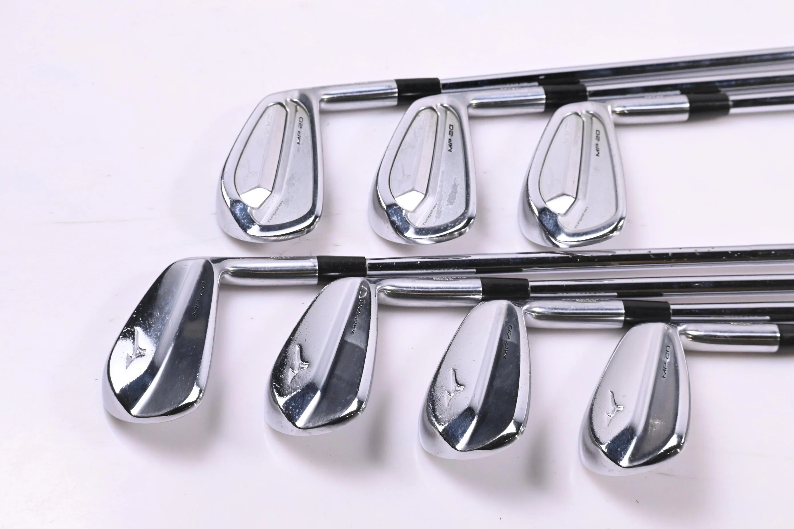 Mizuno MP-20 MMC/Blade Irons / 4-PW / Stiff Flex Dynamic Gold 120 S300 Shafts - Image 2