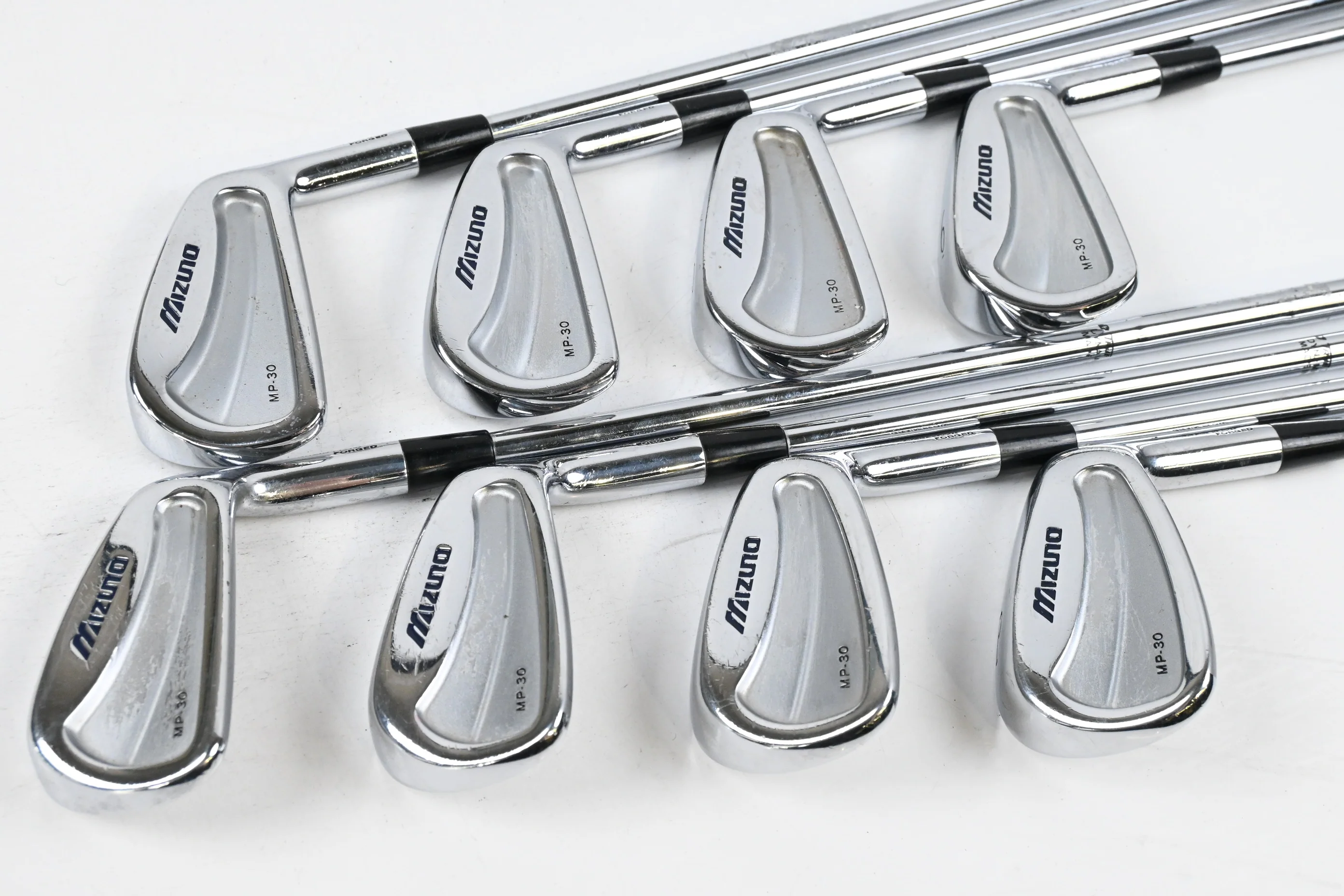 Mizuno MP-30 Irons / 3-PW / Stiff Flex Dynamic Gold S300 Shafts - Image 2