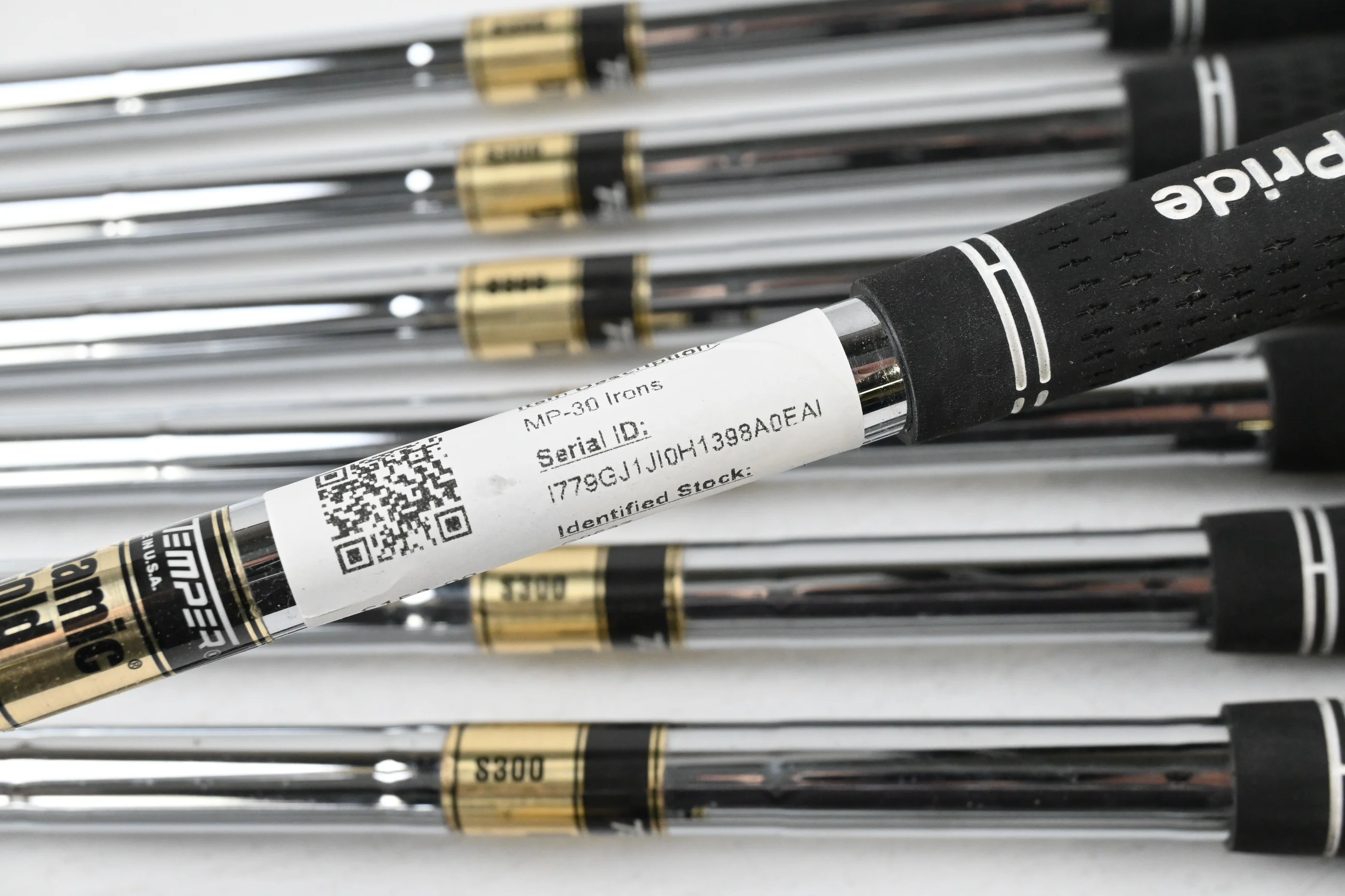 Mizuno MP-30 Irons / 3-PW / Stiff Flex Dynamic Gold S300 Shafts - Image 6