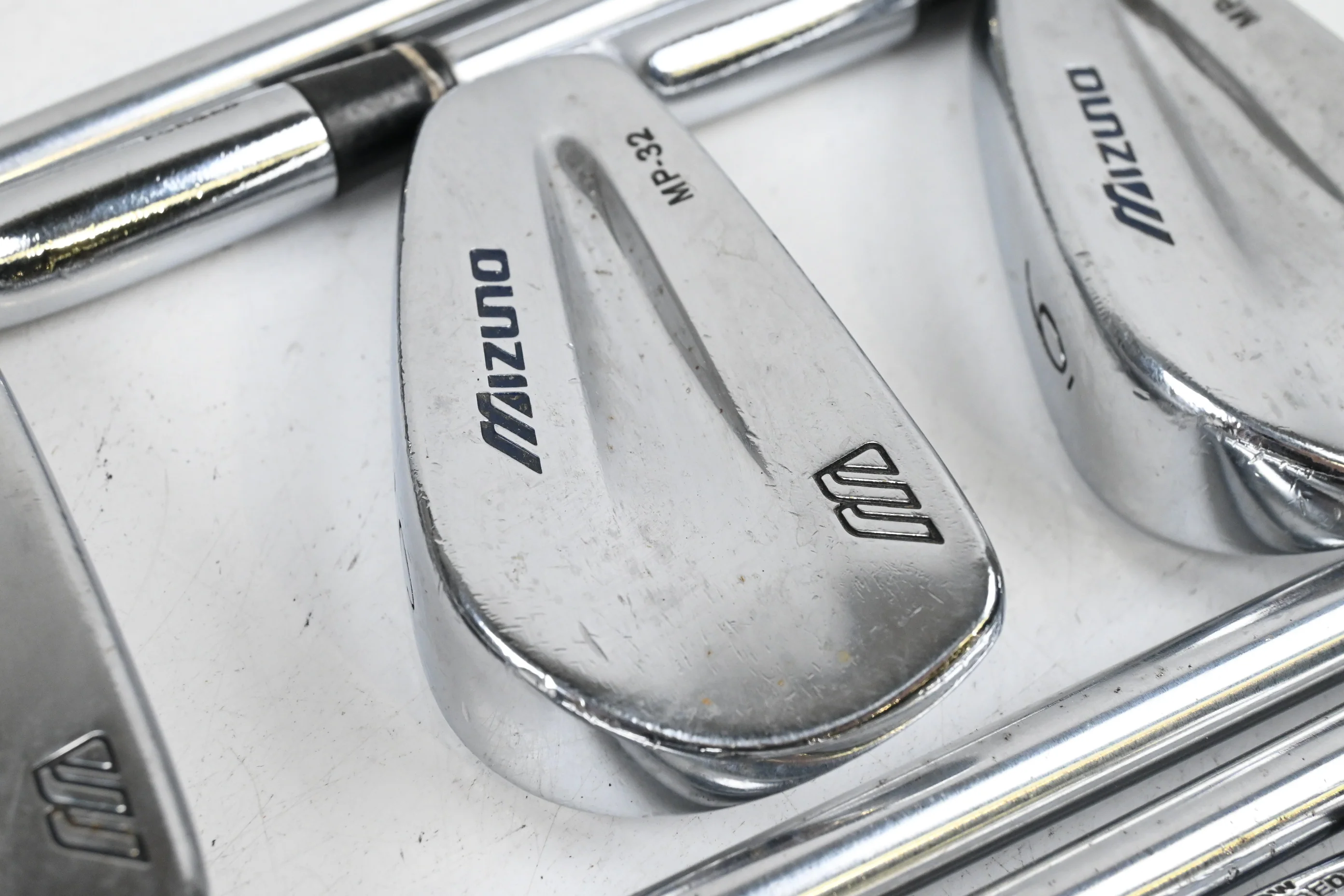 Mizuno MP-32 Irons / 3-PW / Stiff Flex Project X Precision Rifle Shafts