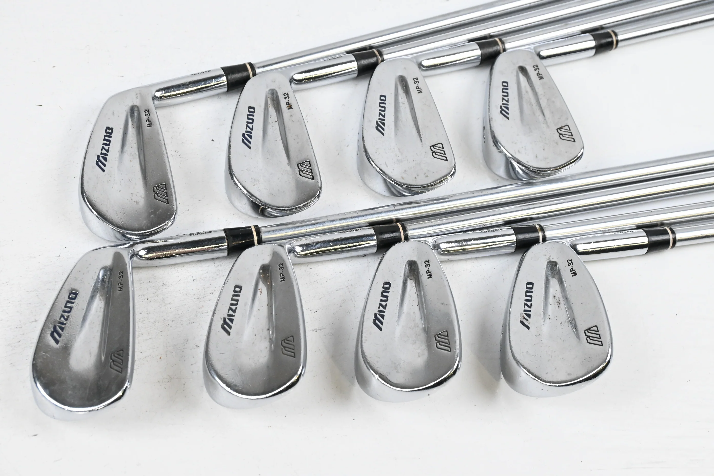 Mizuno MP-32 Irons / 3-PW / Stiff Flex Project X Precision Rifle Shafts - Image 2